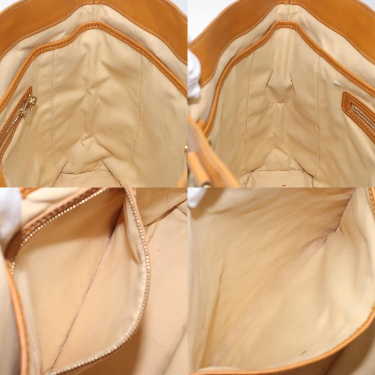 Louis Vuitton LOUIS VUITTON Monogram Mini Lucille GM Tote Bag Beige M92683 Size ONE SIZE - 12 Thumbnail
