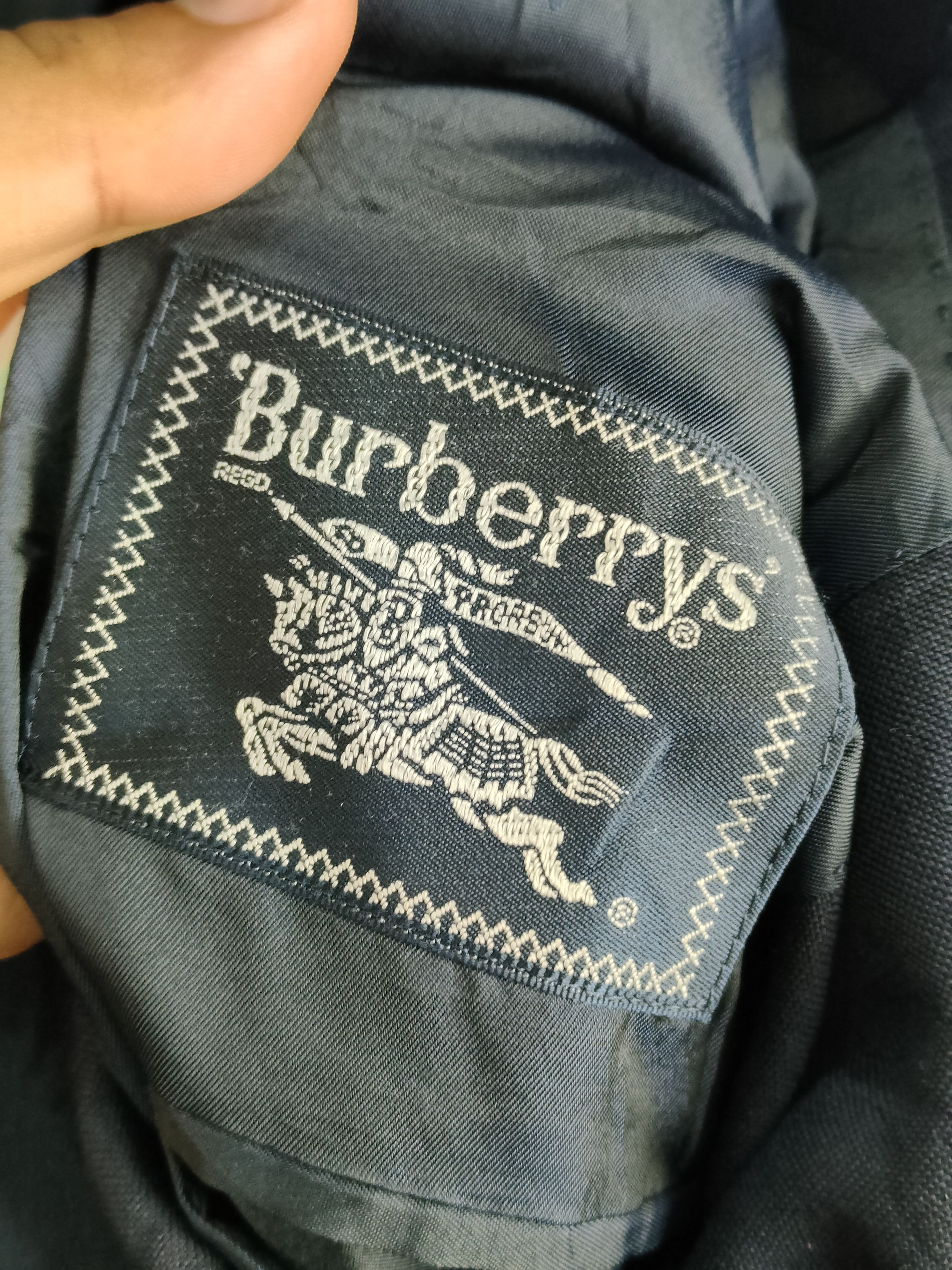 Burberry Burberrys London Wool & Mohair Blazer Jacket Size US L / EU 52-54 / 3 - 4 Thumbnail