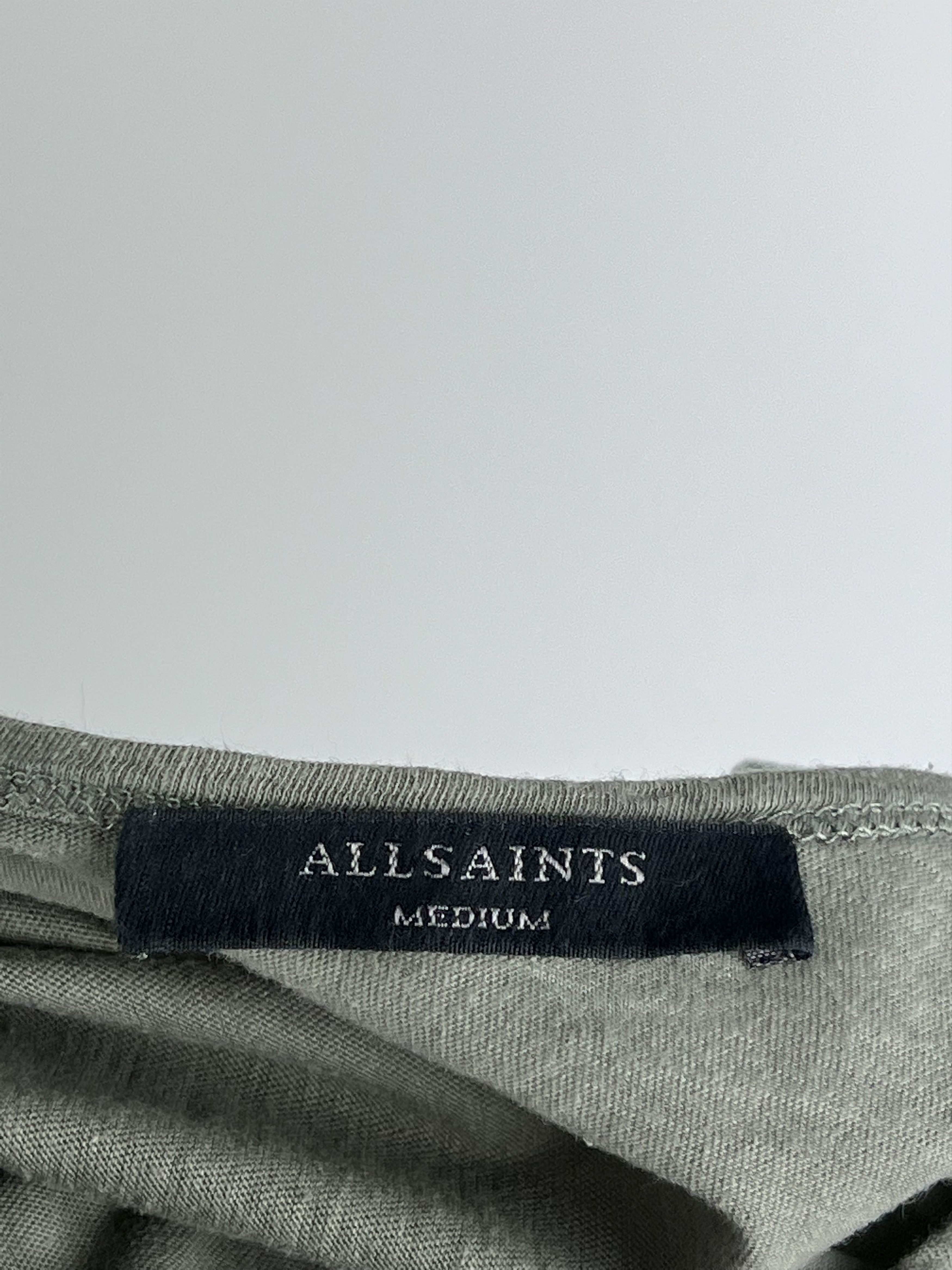 Allsaints AllSaints Asymmetrical Cotton Dress Size M Size M / US 6-8 / IT 42-44 - 4 Thumbnail