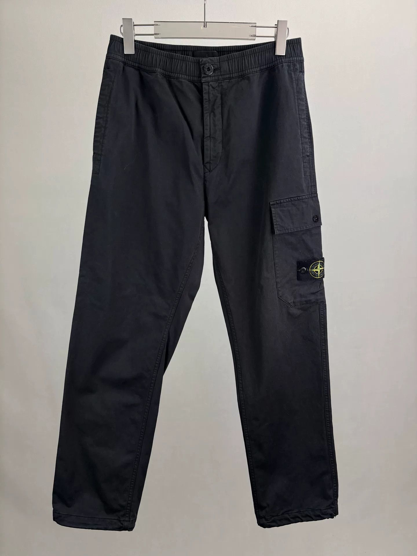 Stone Island Stone Island Black Cargo Pants Size 32 Size US 32 / EU 48 - 1 Thumbnail