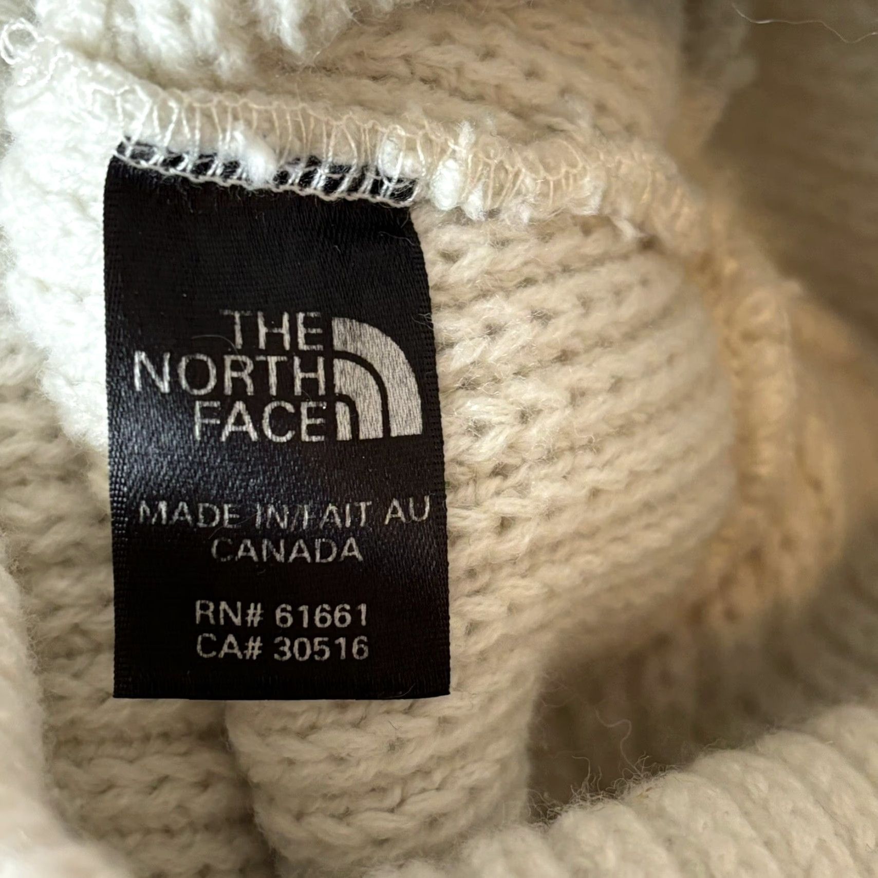 The North Face The North Face Beanie White Knit Women One Size Size ONE SIZE - 7 Thumbnail