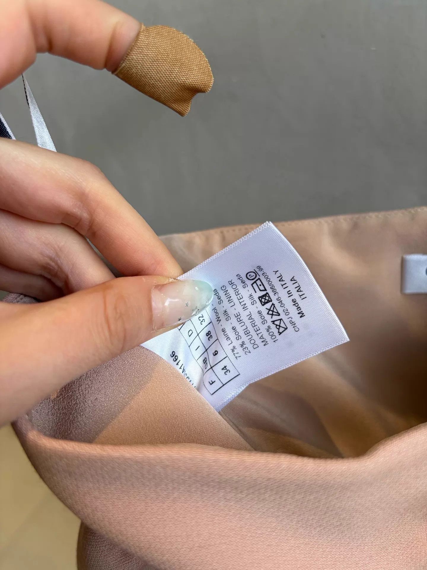 Dior Dior Blush High-Waist Wool-Silk Skirt Women's 34 Size 25" / US 0 / IT 36 - 5 Thumbnail