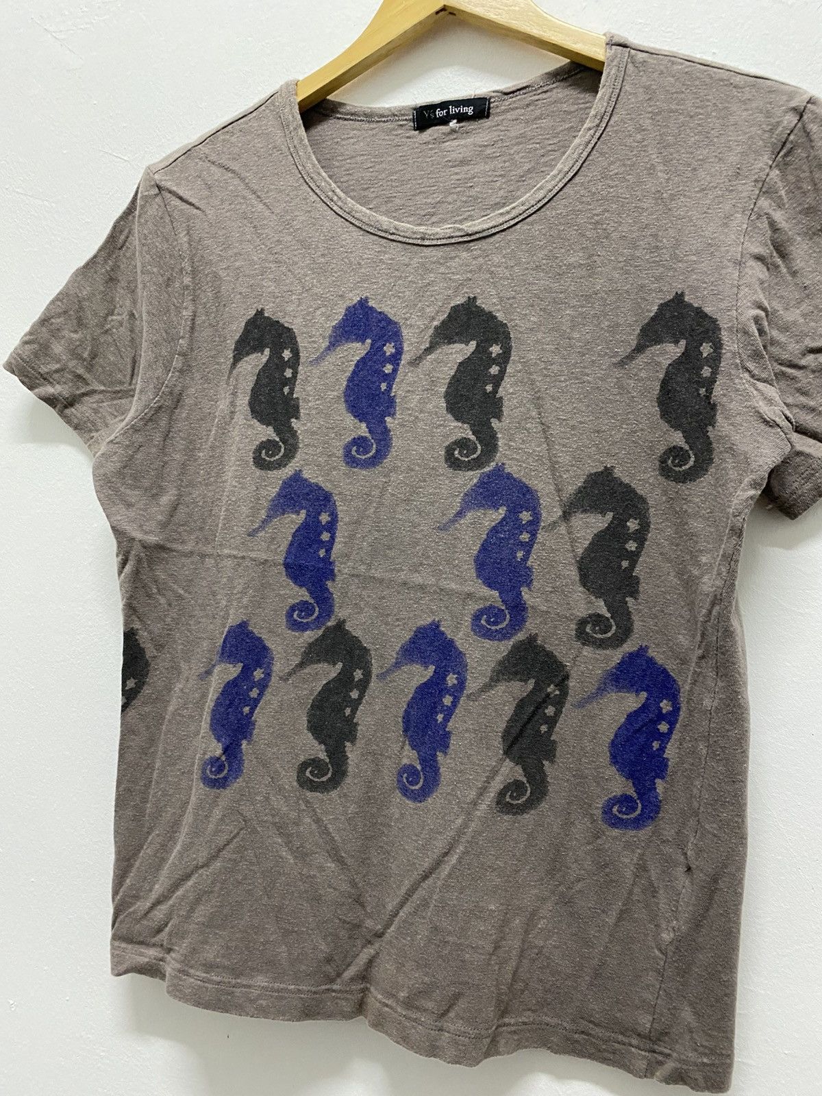 Yohji Yamamoto Yohji Yamamoto Y’s for Living Sea Horse Print Size US M / EU 48-50 / 2 - 1 Thumbnail