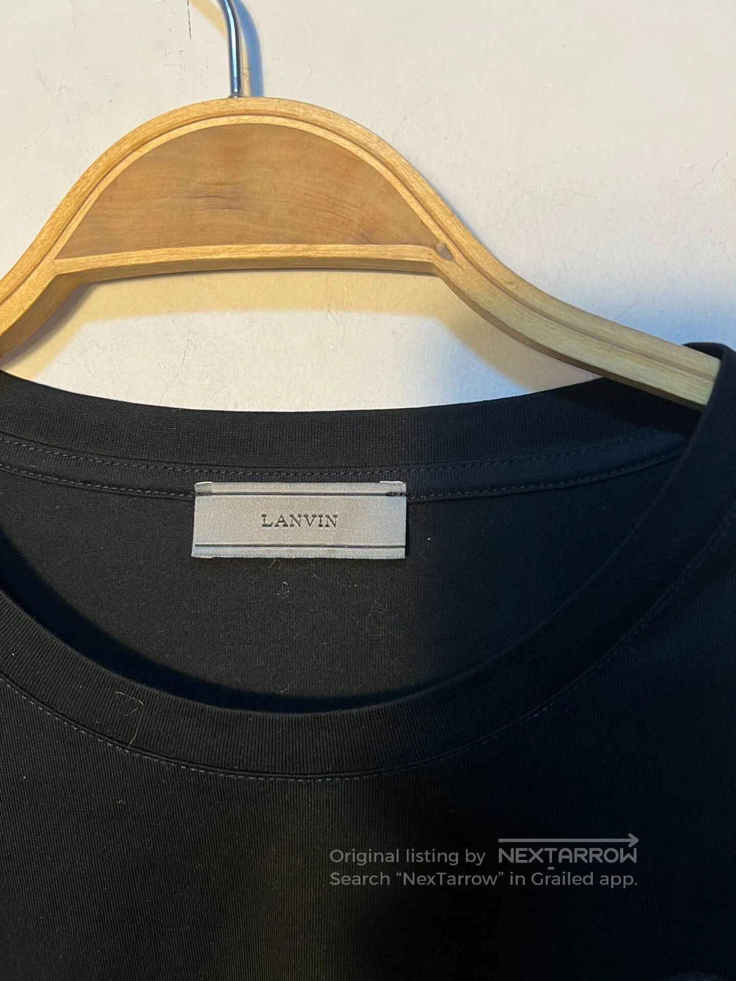 Lanvin LANVIN Men’s Classic Black T. Size US M / EU 48-50 / 2 - 4 Thumbnail