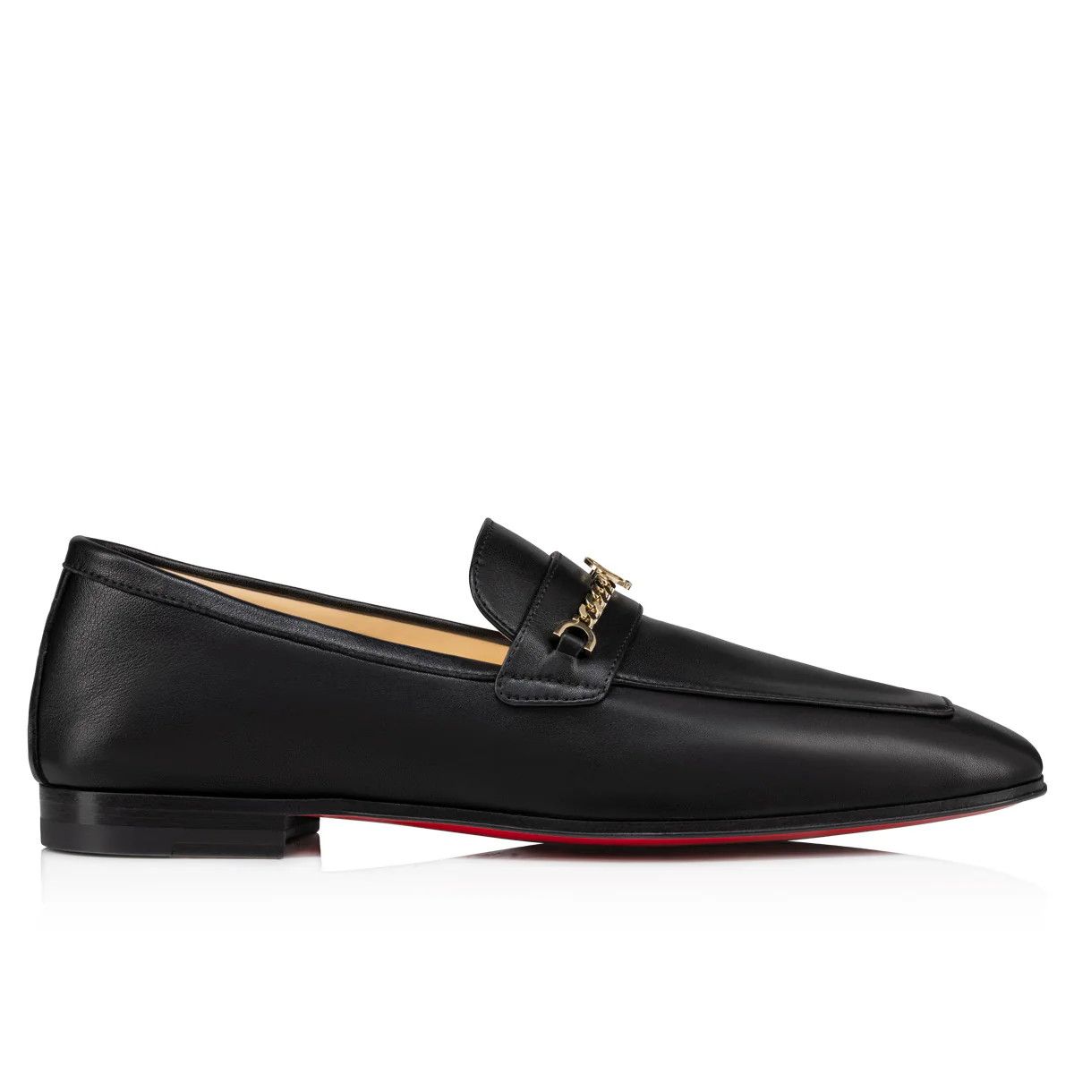 Christian Louboutin o1s1wg110125 Calf Leather Loafer in Black Size US 8 / EU 41 - 2 Thumbnail