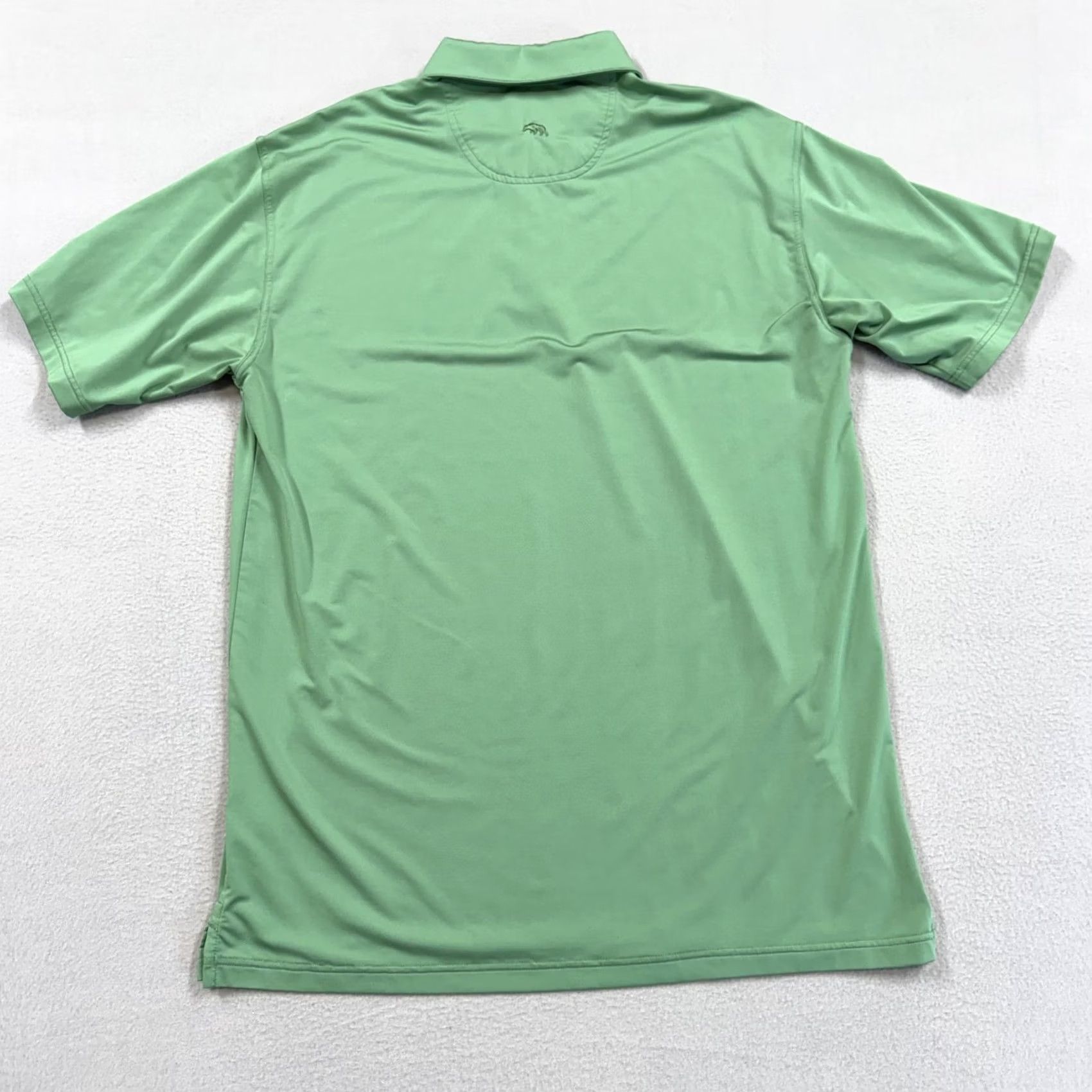 Vintage Onward Reserve Polo Shirt Mens L Green Solid Golf Performance Casual Stretch Size US L / EU 52-54 / 3 - 3 Thumbnail