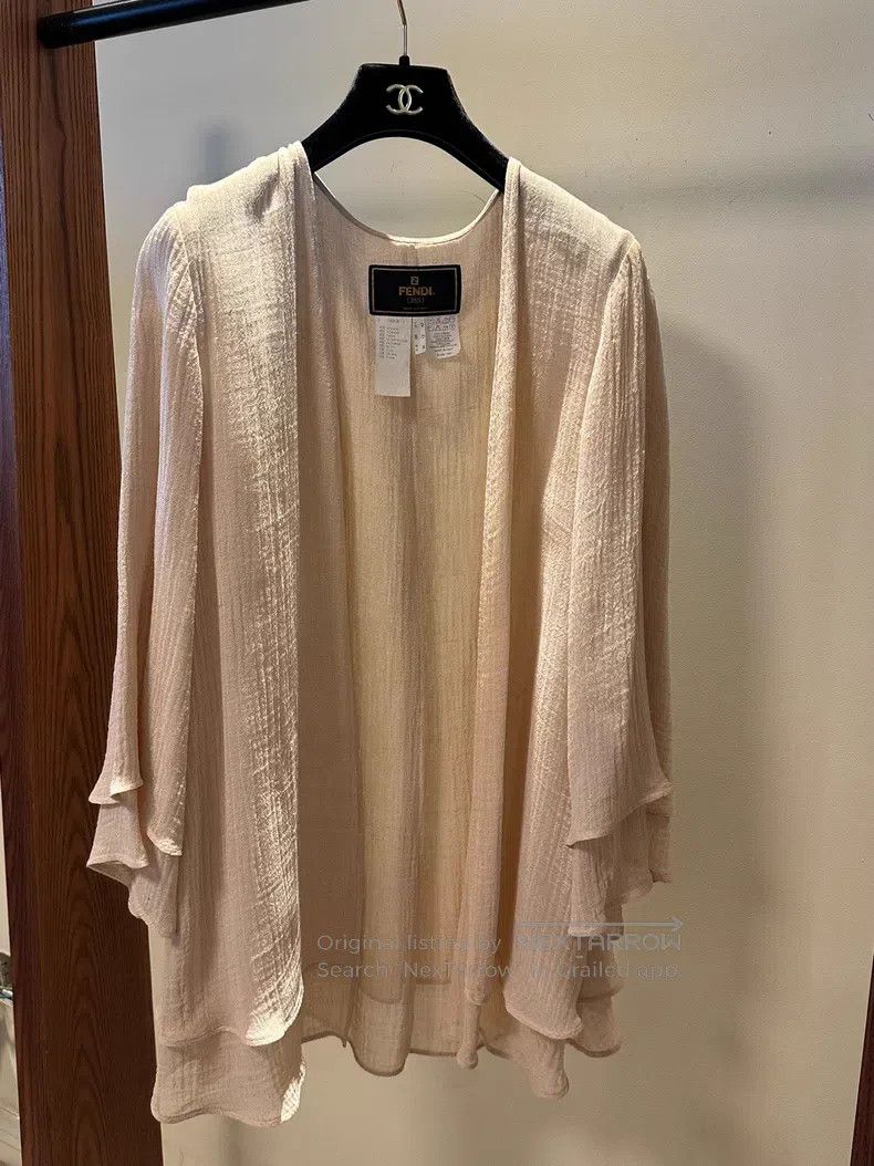 Fendi Fendi Thin cardigan Size S / US 4 / IT 40 - 1 Thumbnail