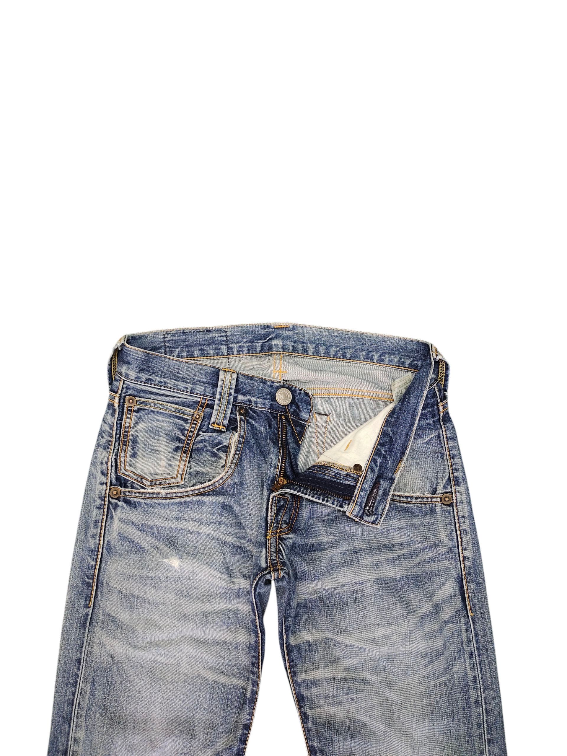 Levi's Vintage Clothing Vintage Levis 505 Clawmark Distress Sand Wash Denim Jeans Size US 29 - 7 Thumbnail