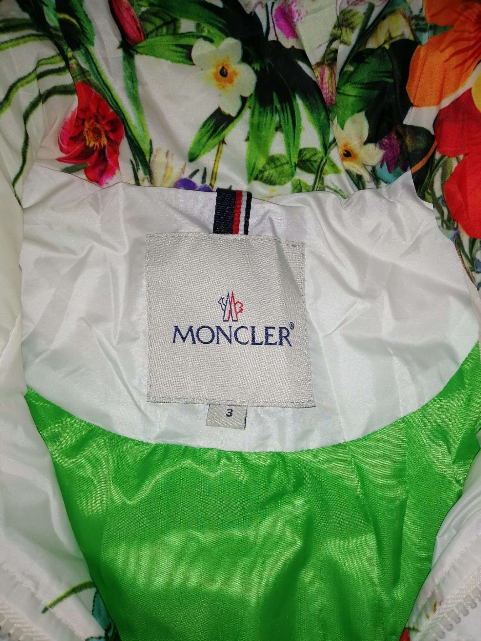 Moncler Moncler floral printed puffer jacket women Size M / US 6-8 / IT 42-44 - 7 Thumbnail