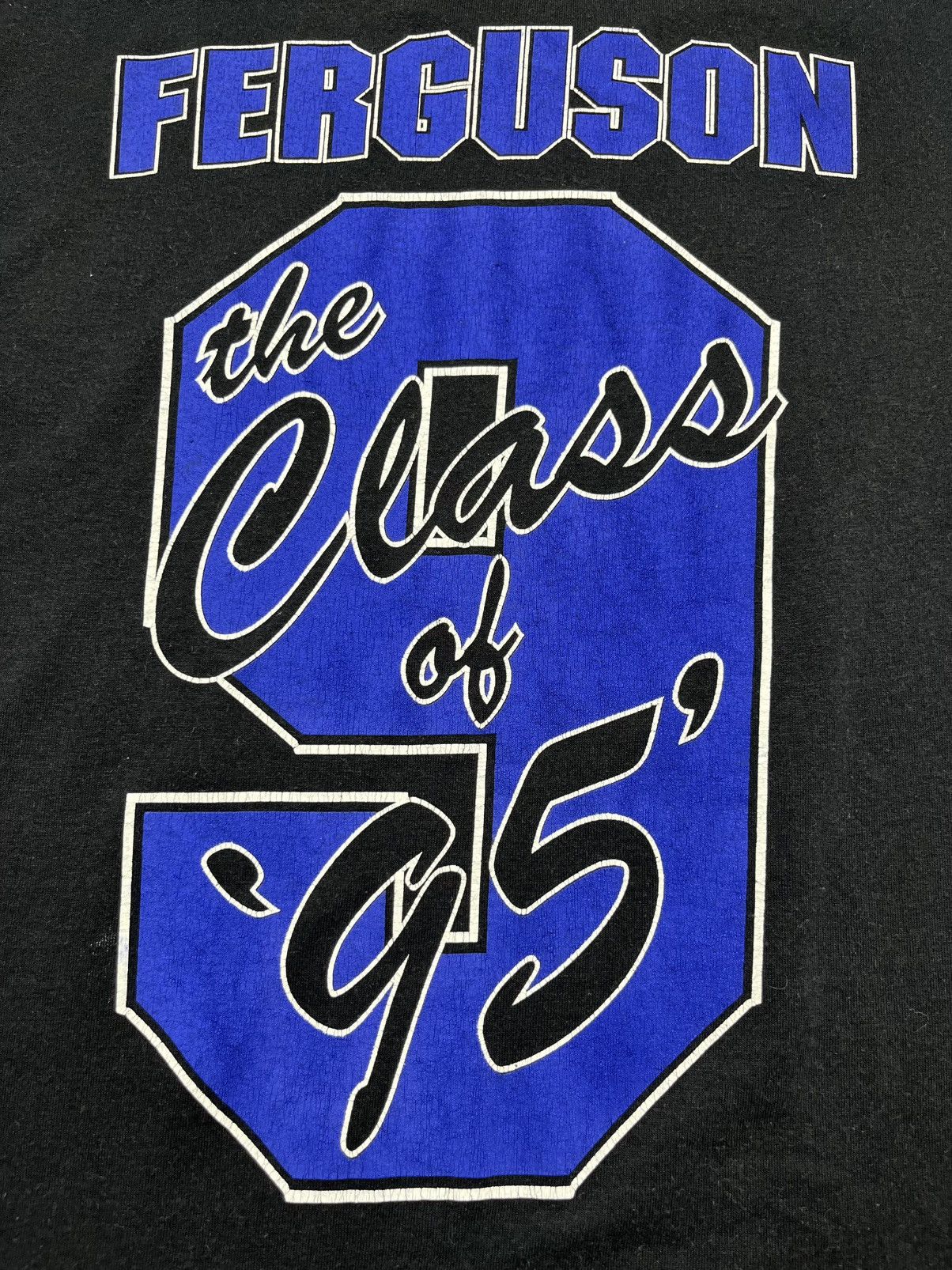 Vintage Rare 1995 Everton FEGURSON #9 The Flying Scotsman T-Shirt Size US M / EU 48-50 / 2 - 14 Thumbnail