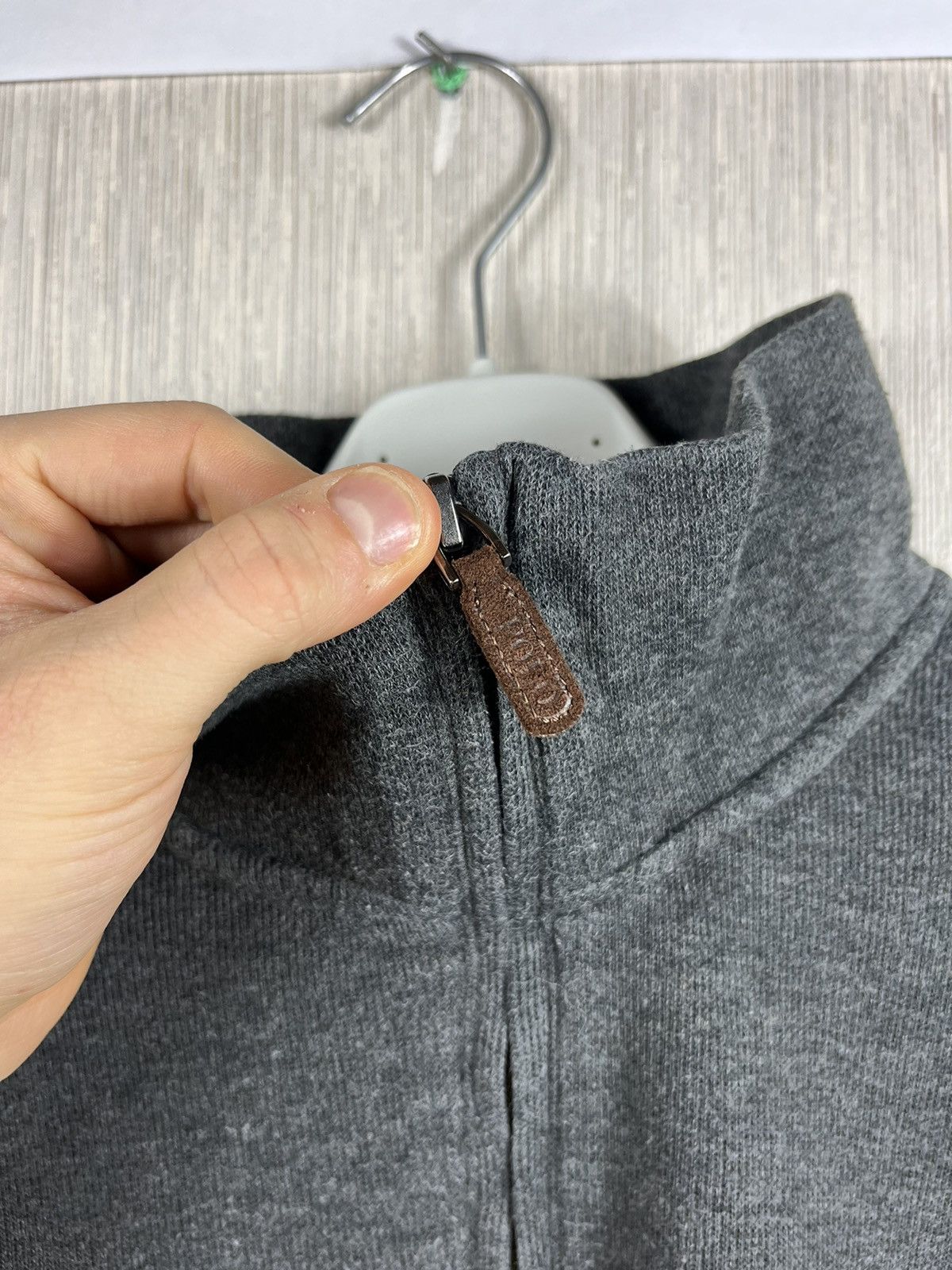 Polo Ralph Lauren × Ralph Lauren × Vintage Polo Ralph Lauren estate rib half zip quarter sweatshirt Size US XL / EU 56 / 4 - 9 Thumbnail
