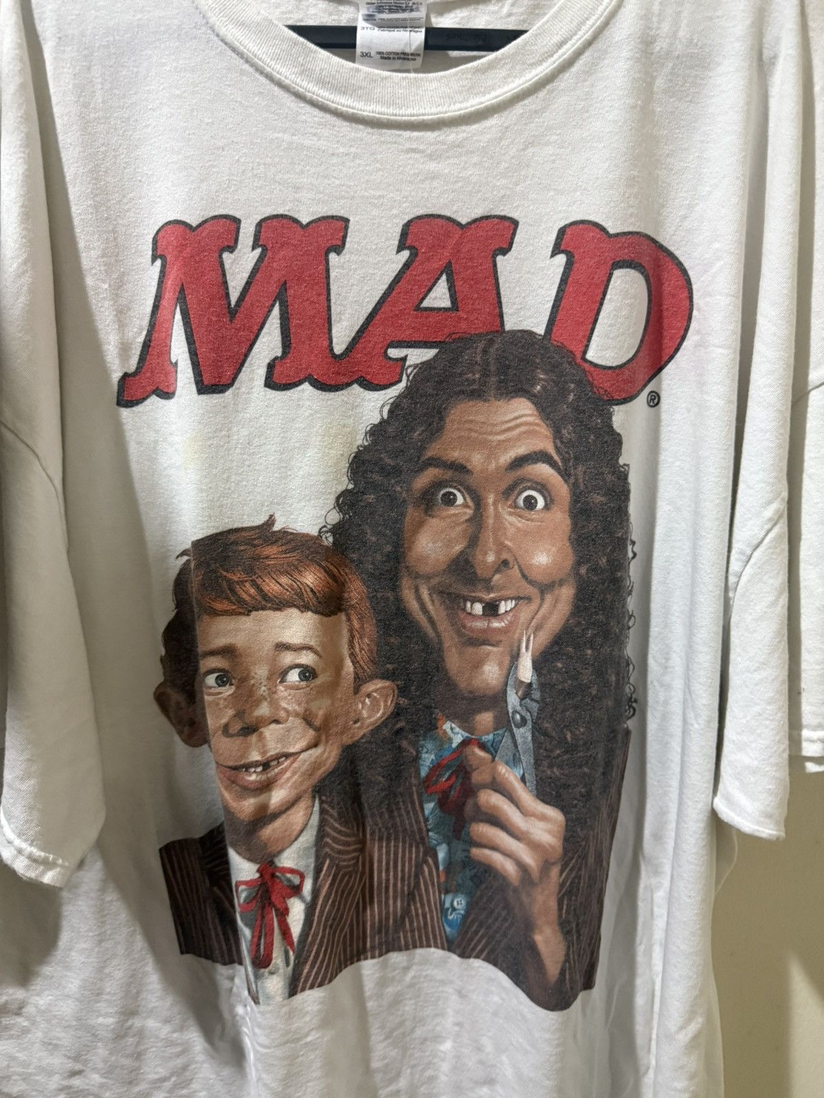 Vintage Mad comics tshirt Size US XXL / EU 58 / 5 - 2 Thumbnail