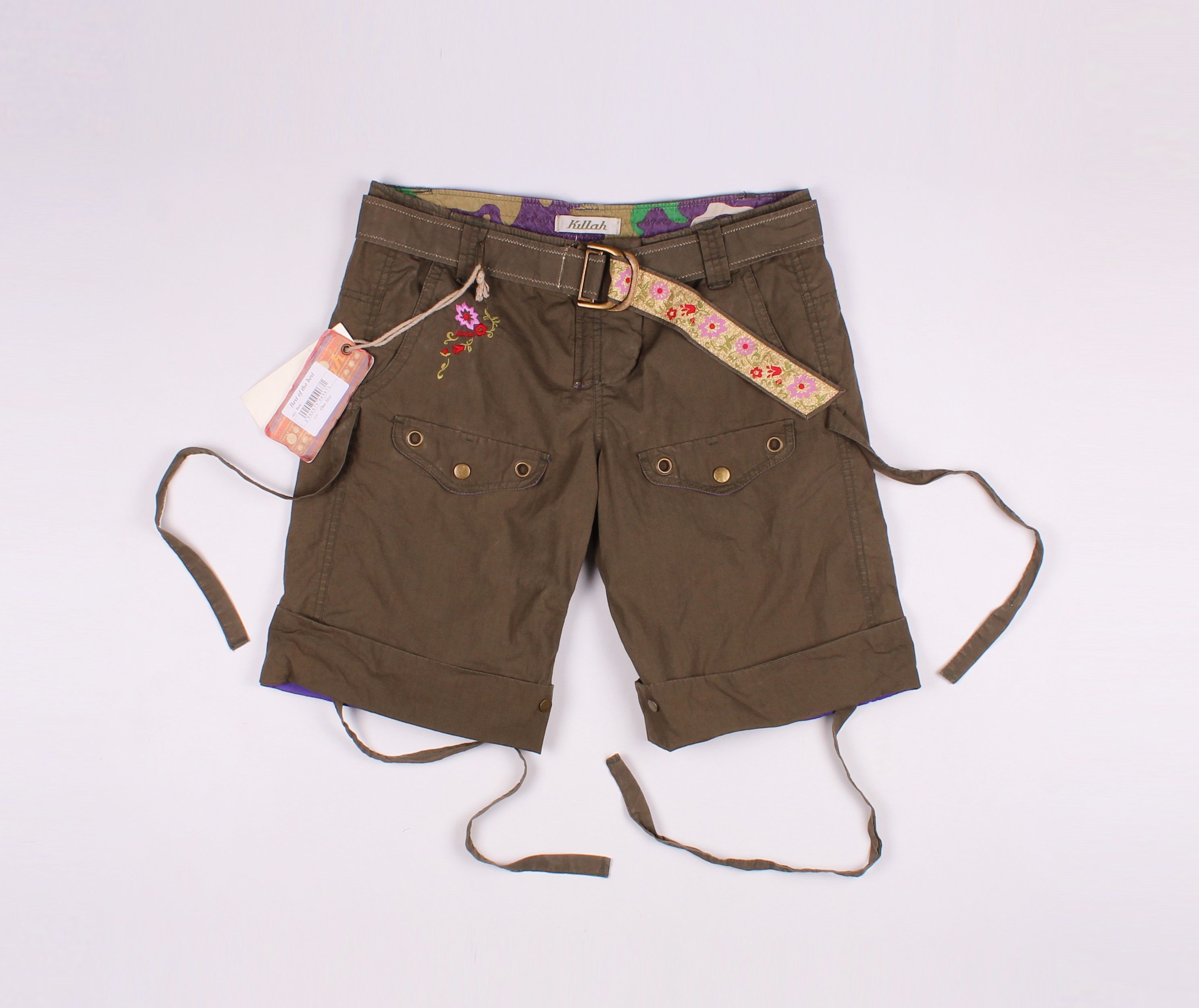 Miss Sixty × Vintage Vintage Killah by Miss Sixty Y2K Cargo Shorts Size 32" / US 10 / IT 46 - 1 Thumbnail