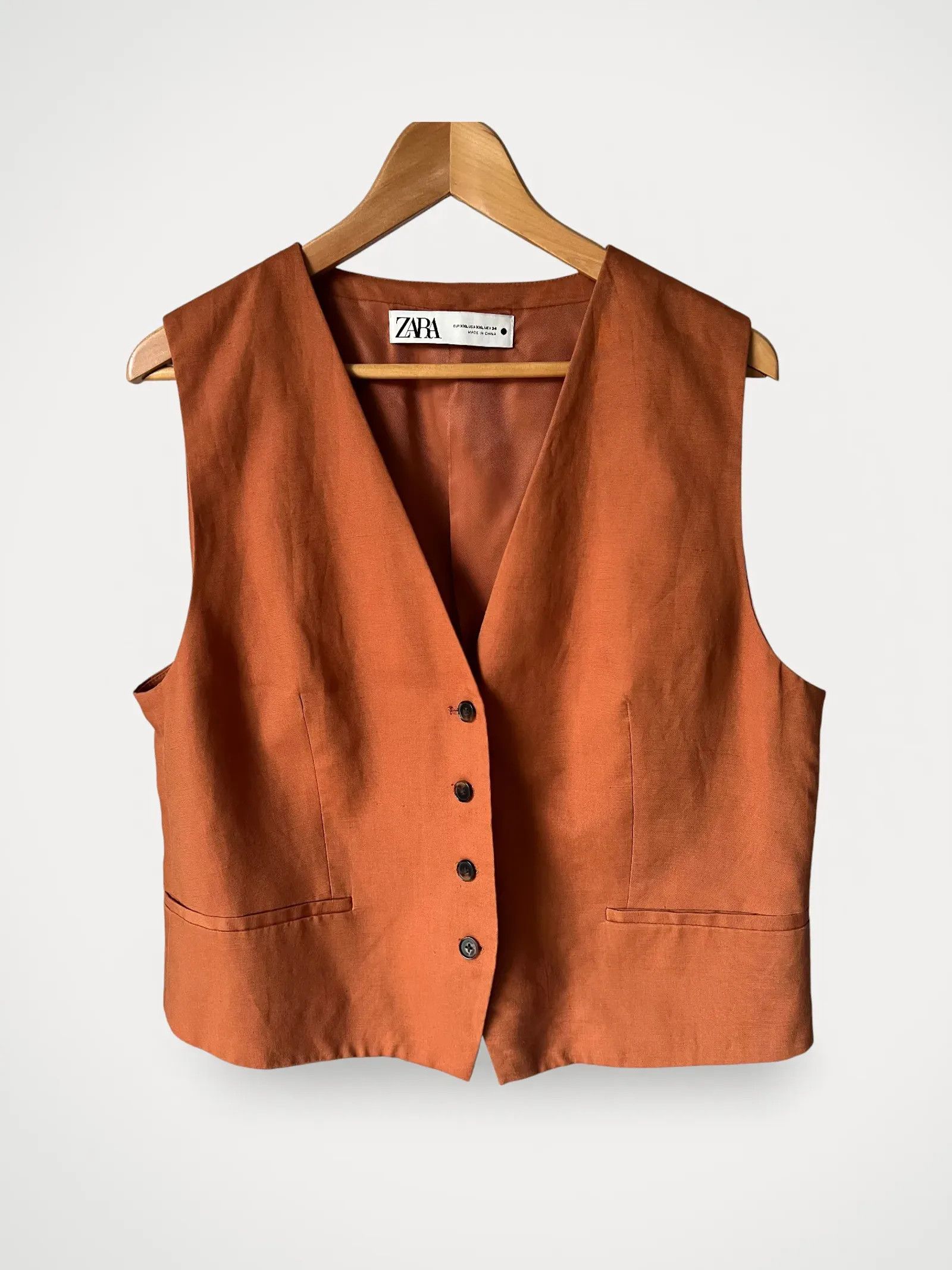 Zara Zara Vest Size XXL / US 16-18 / IT 52-54 - 1 Thumbnail