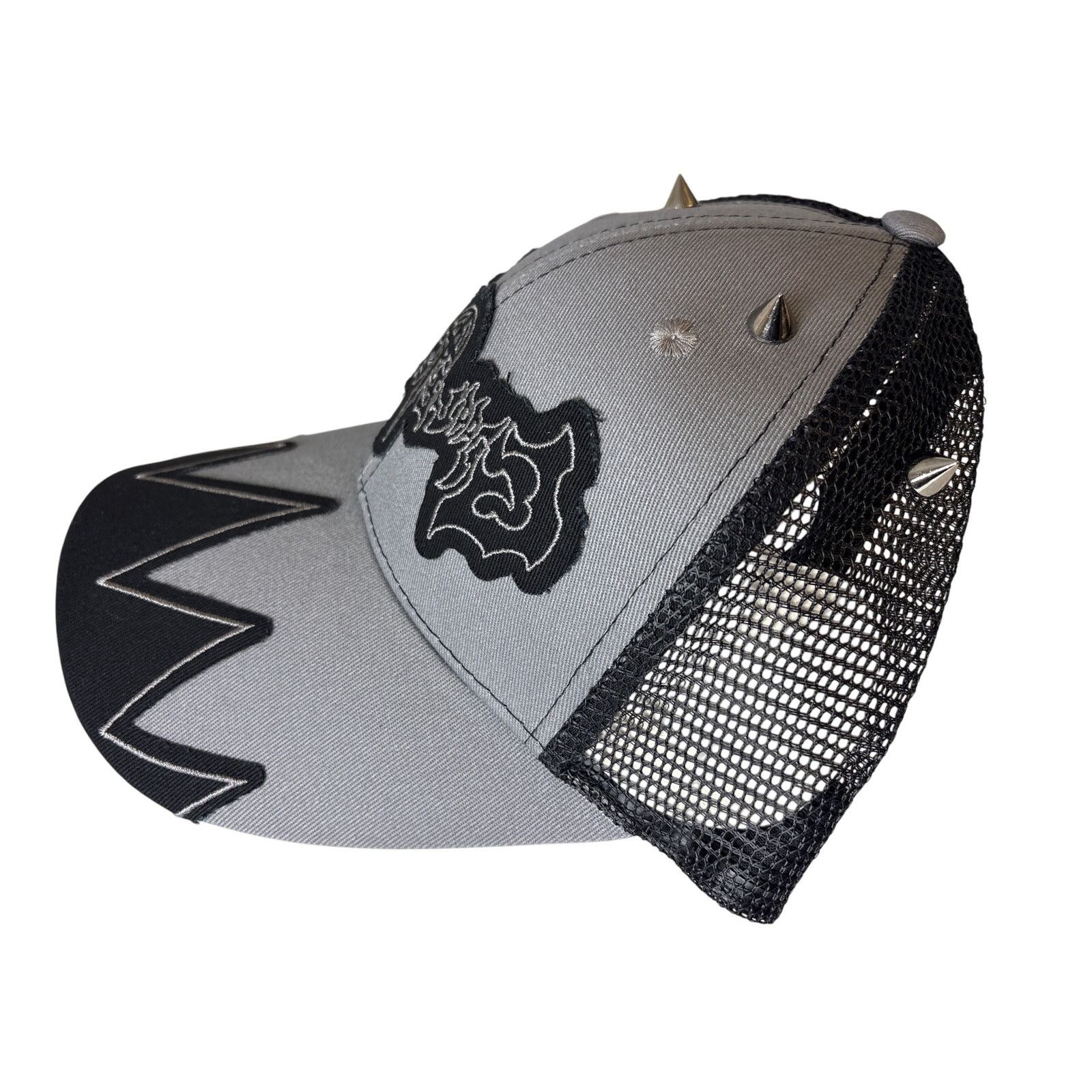 Ghost Supply Ghost Supply Patchwork hat trucker horns discontinued OSFA Size ONE SIZE - 4 Thumbnail
