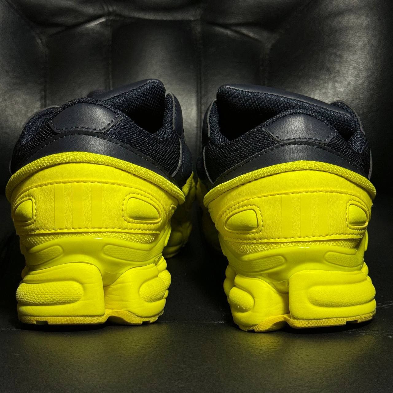 Adidas × Raf Simons 7,5us Adidas Raf Simons Ozweego Yellow FW18 Size US 7.5 / EU 40-41 - 2 Thumbnail