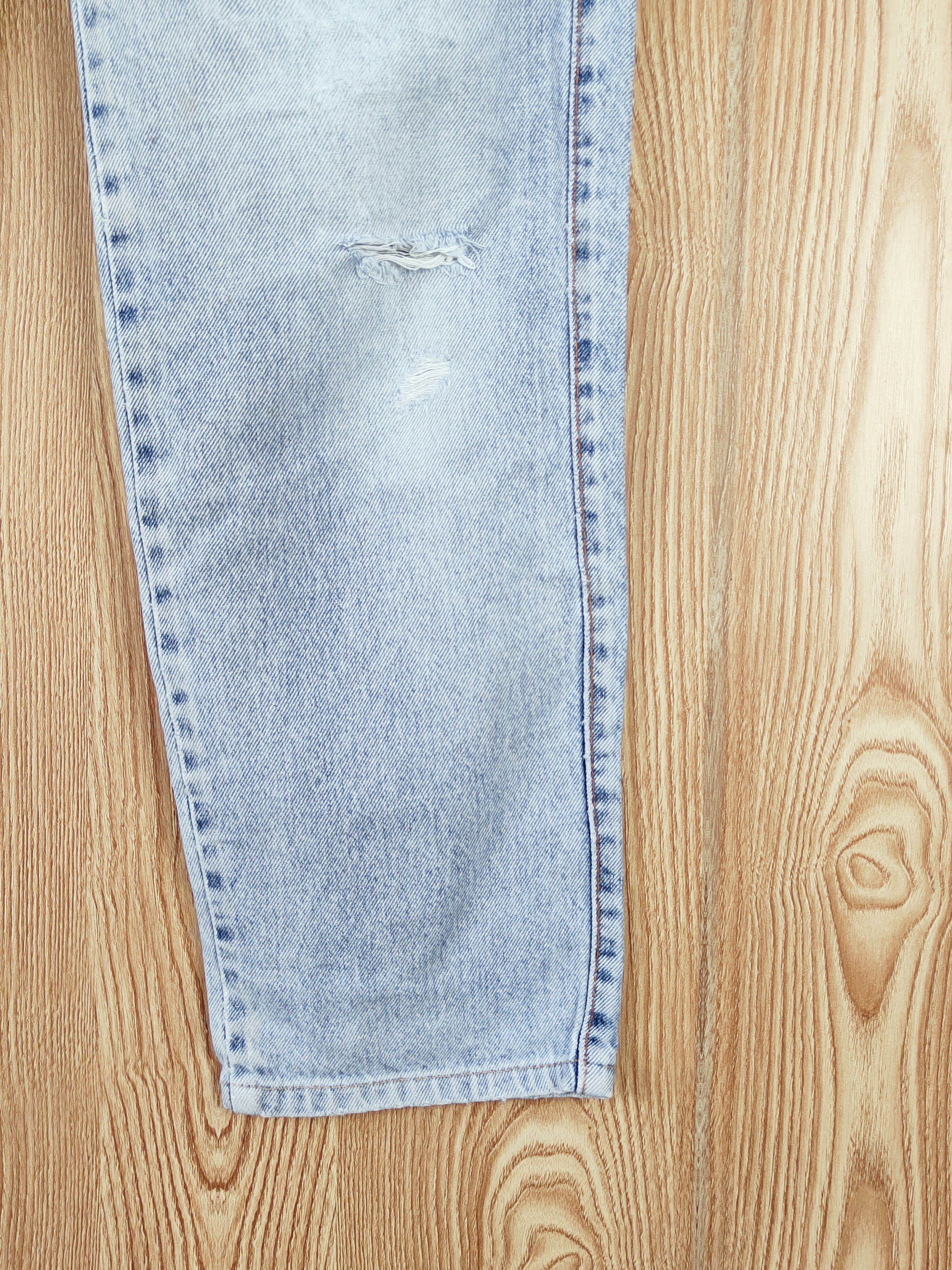Japanese Brand Bobson Blue Distressed Ripped Jeans #W700 Size US 30 / EU 46 - 6 Thumbnail