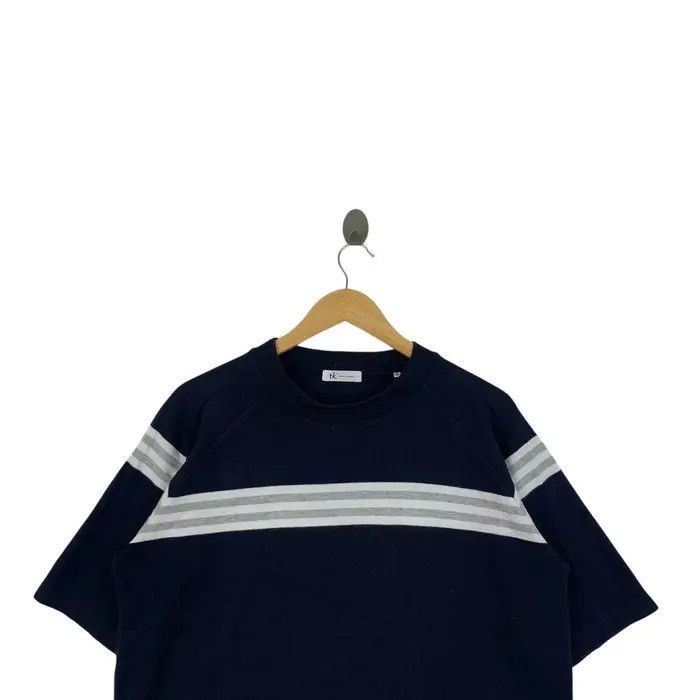 Takeo Kikuchi Vintage TAKEO KIKUCHI TK Striped Baggy Oversized Tee Shirt Size US M / EU 48-50 / 2 - 2 Thumbnail