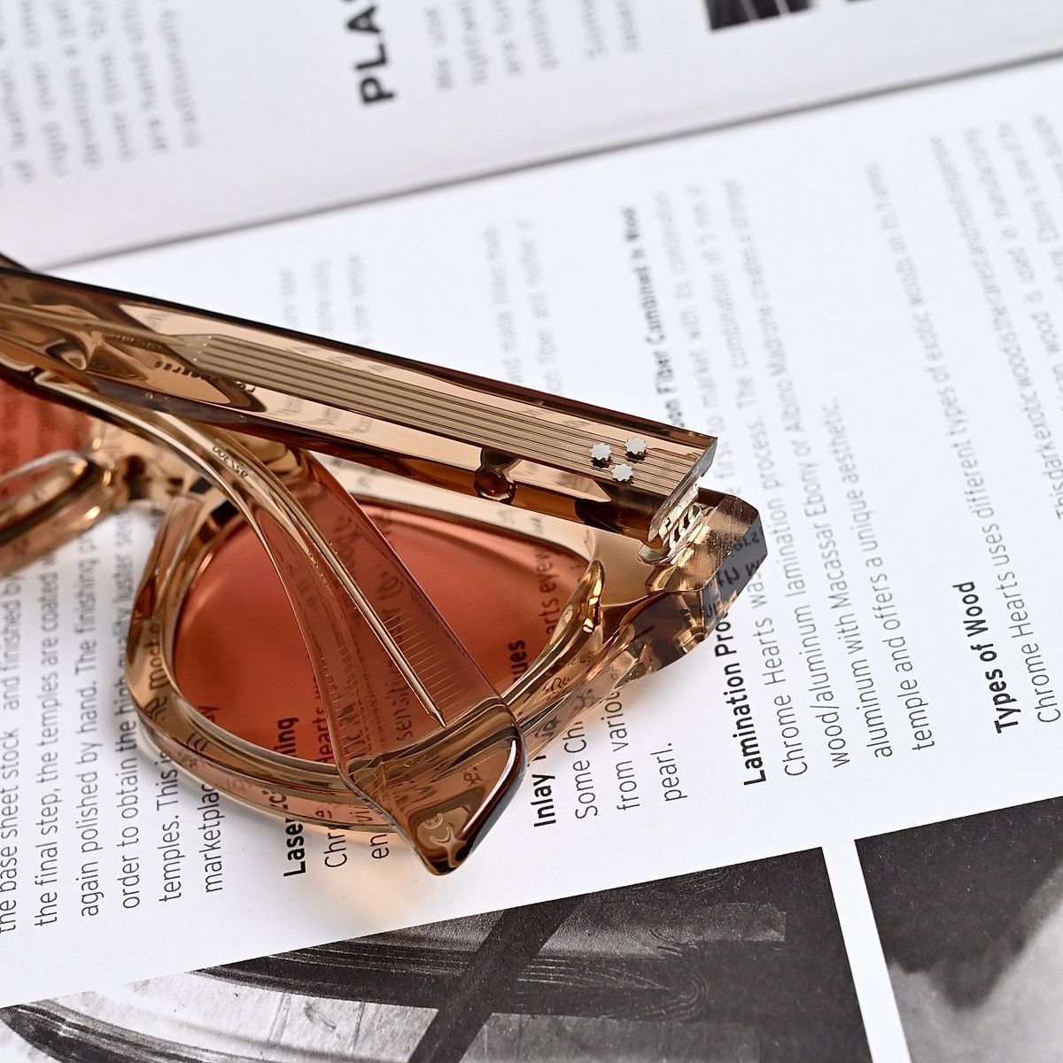Jacques Marie Mage JACQUES MARIE MAGE JMM DEALAN TAM SUNGLASSES Size ONE SIZE - 12 Thumbnail