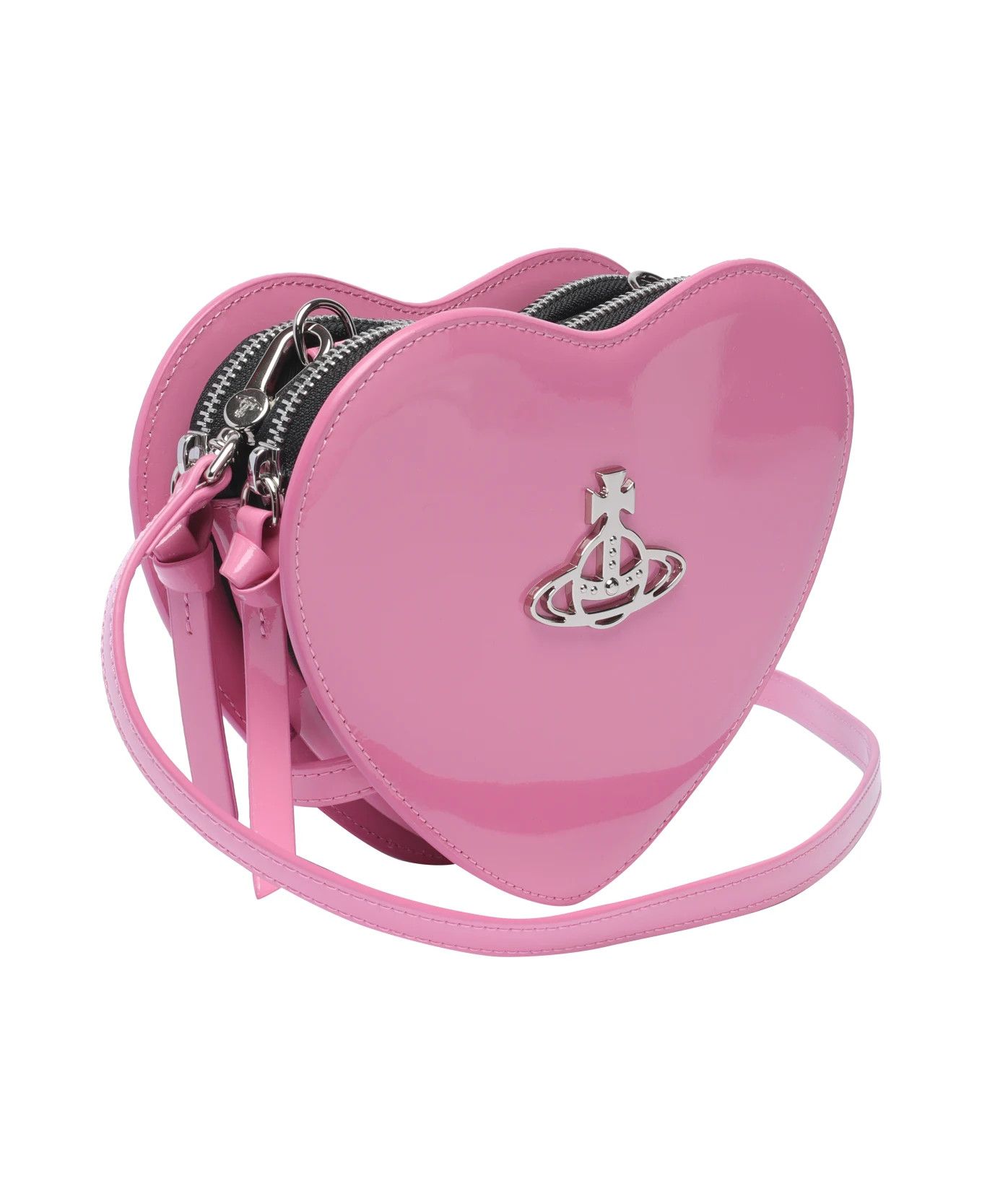 Vivienne Westwood o1f1d3z0825 Size: OS / Louise Heart Crossbody Bag in Pink Size ONE SIZE - 2 Thumbnail