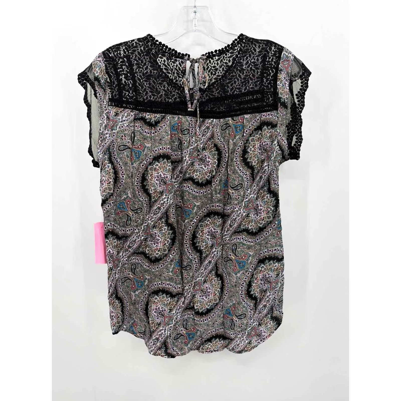 Vintage Daniel Rainn Blouse Black Medium Size M / US 6-8 / IT 42-44 - 2 Thumbnail