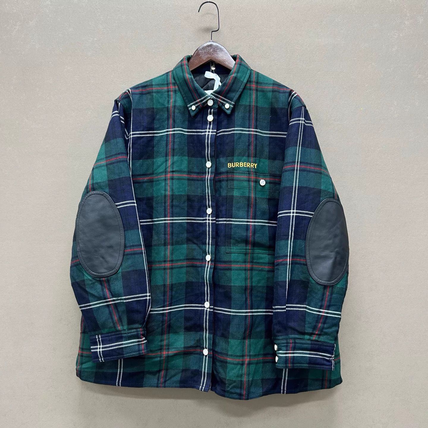 Burberry Burberry NWT Runway Retro Green Check 2Pc Jacket UK6 Size XS / US 0-2 / IT 36-38 - 1 Thumbnail