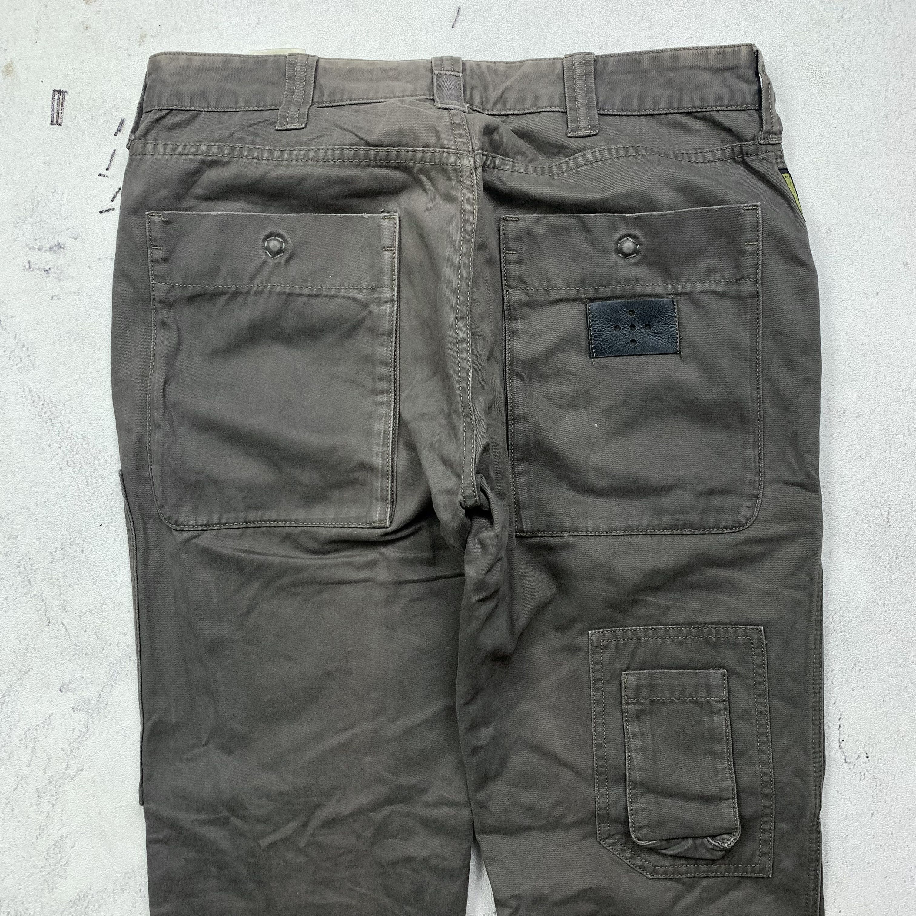 Armani Armani Jeans Multi Pocket Pants Cargo Biker Size US 32 / EU 48 - 7 Thumbnail