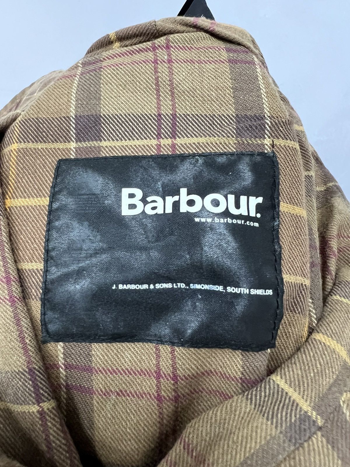 Barbour × Japanese Brand × Vintage VINTAGE BARBOUR WAXED COTTON BUCKET HAT CAP Size ONE SIZE - 10 Thumbnail