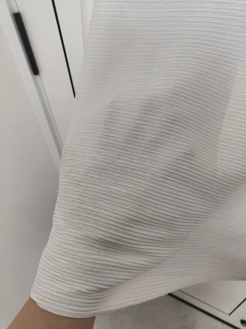 Issey Miyake Issey Miyake size:one size Pure White Tank Top Size XXS / US 00 / IT 34 - 5 Thumbnail