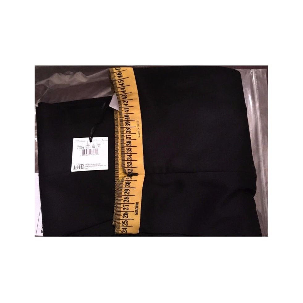 Moschino MSRP Moschino Couture Jeremy Scott Pleated Tapered Pants Size 27" / US 4 / IT 40 - 7 Thumbnail