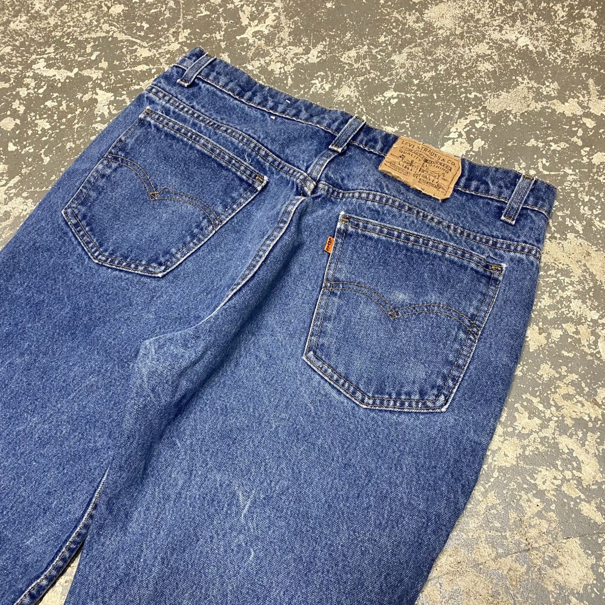 Levi's × Vintage Vintage Levi’s 517 Boot Cut Blue Denim Jeans USA 80s Size US 34 / EU 50 - 8 Thumbnail