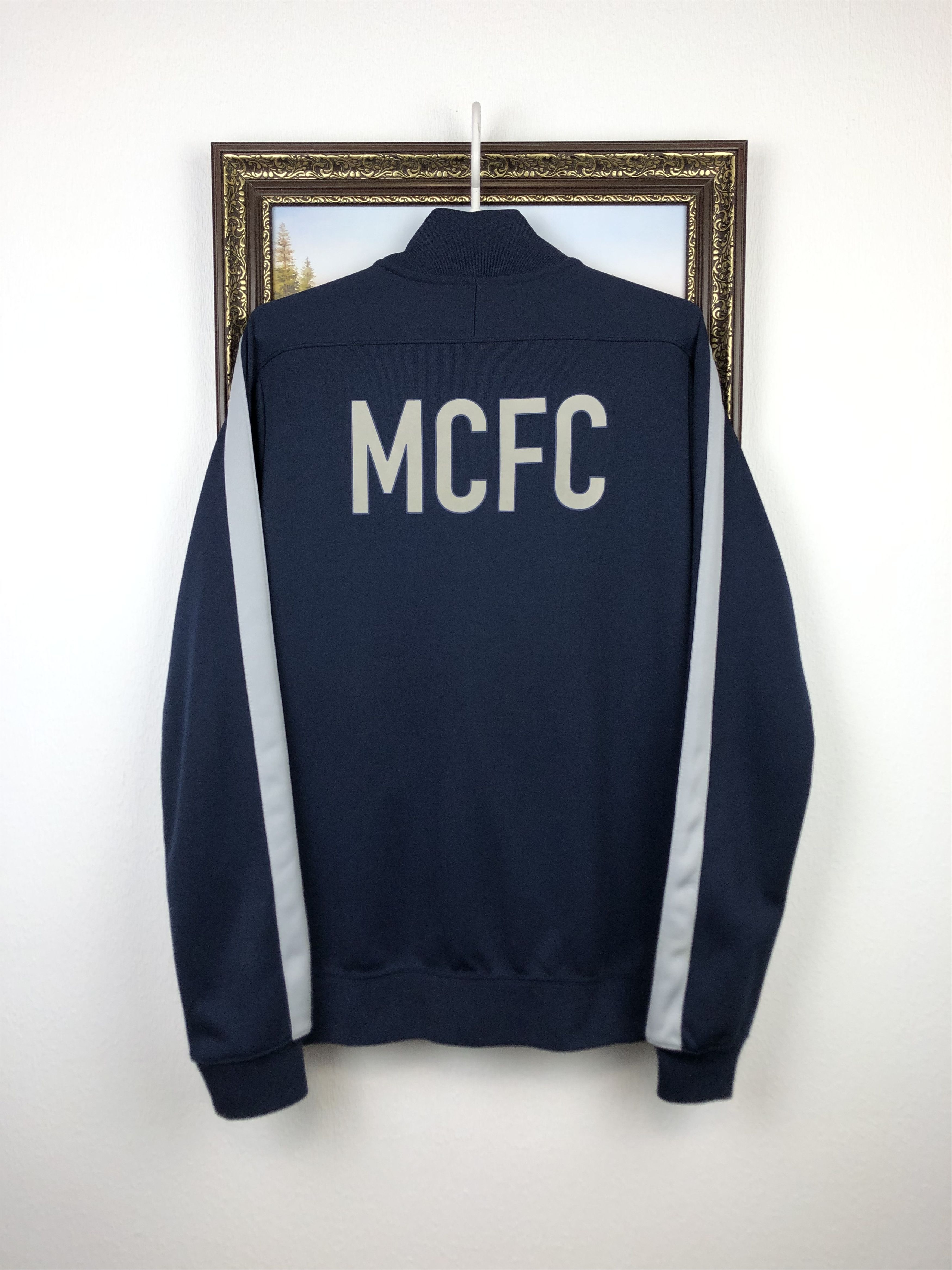 Nike Vintage Nike Manchester City Football Jacket Soccer Track Size US L / EU 52-54 / 3 - 10 Thumbnail