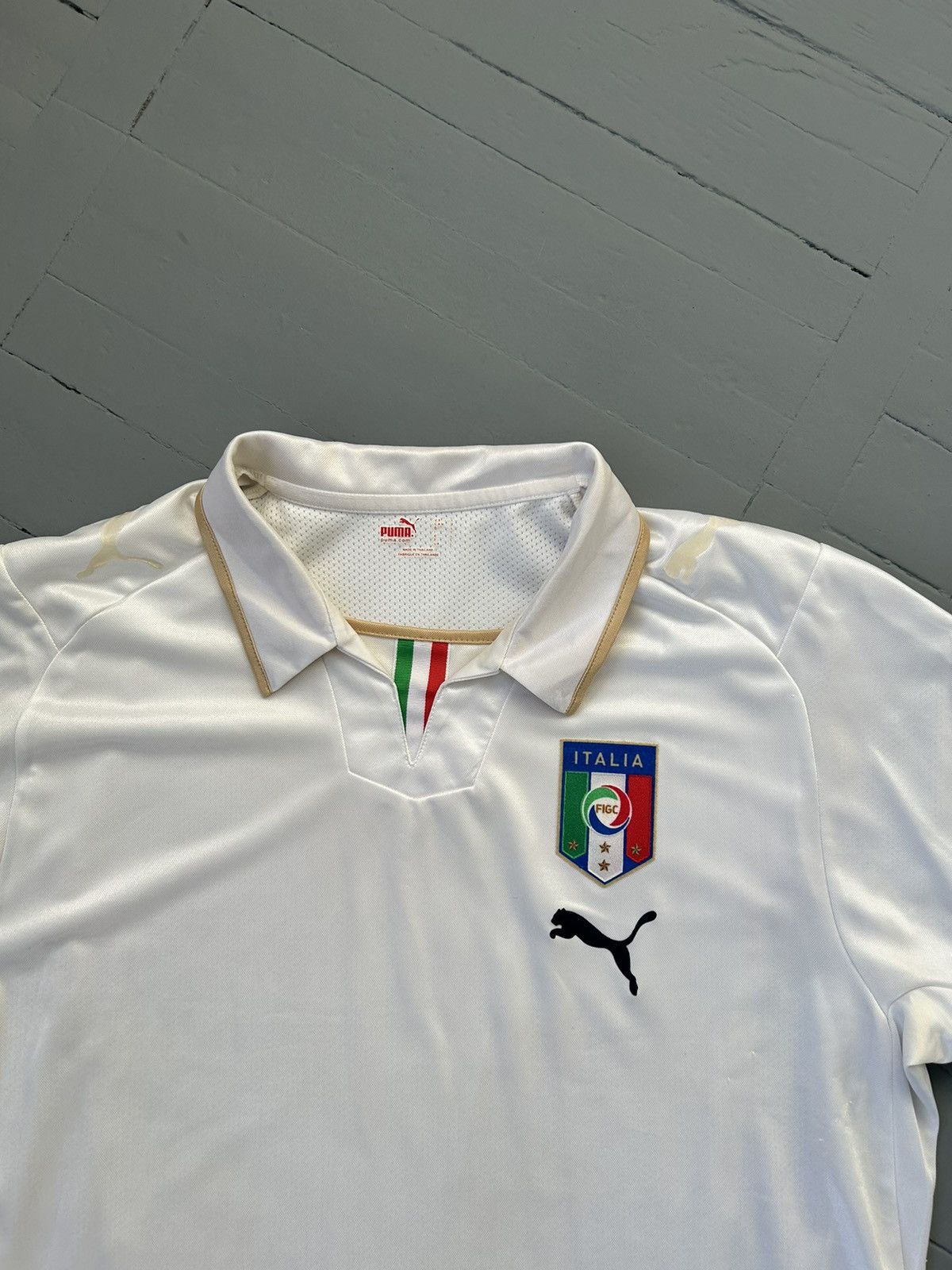 Puma Puma Italia soccer jersey vintage Size US L / EU 52-54 / 3 - 4 Thumbnail