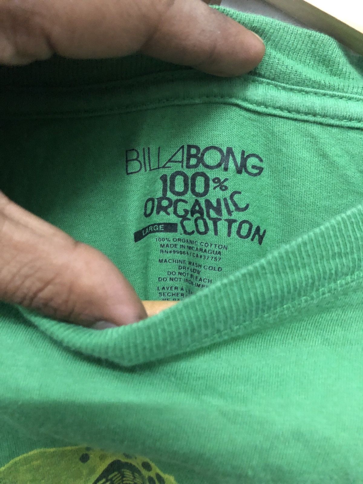 Billabong × Vintage Vintage Y2K Billabong Skull & Surf Graphic Tshirt Size US L / EU 52-54 / 3 - 6 Thumbnail
