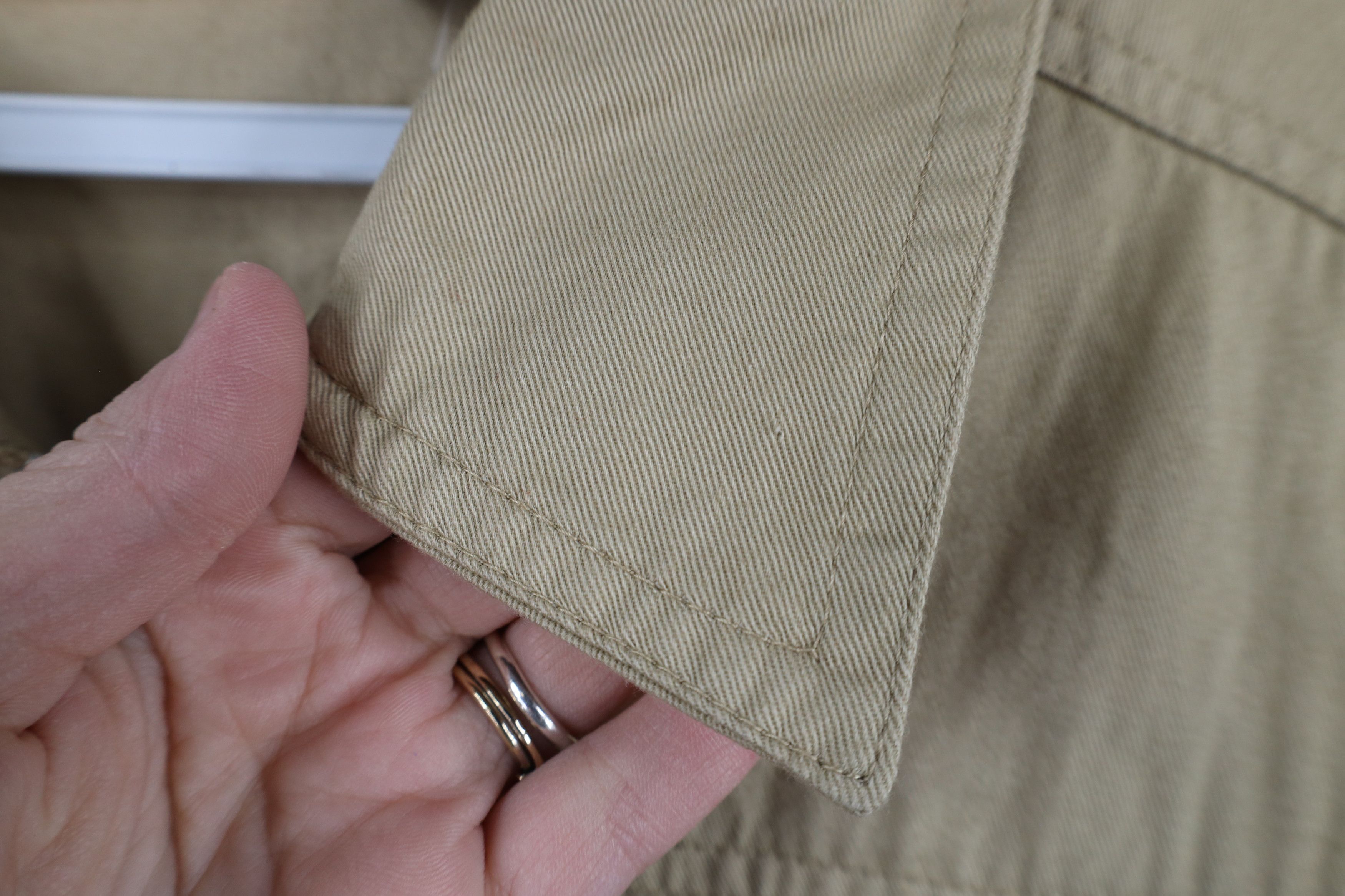 Vintage Vintage 90s Streetwear Full Zip Sleeveless Vest Jacket Beige Size M / US 6-8 / IT 42-44 - 6 Thumbnail