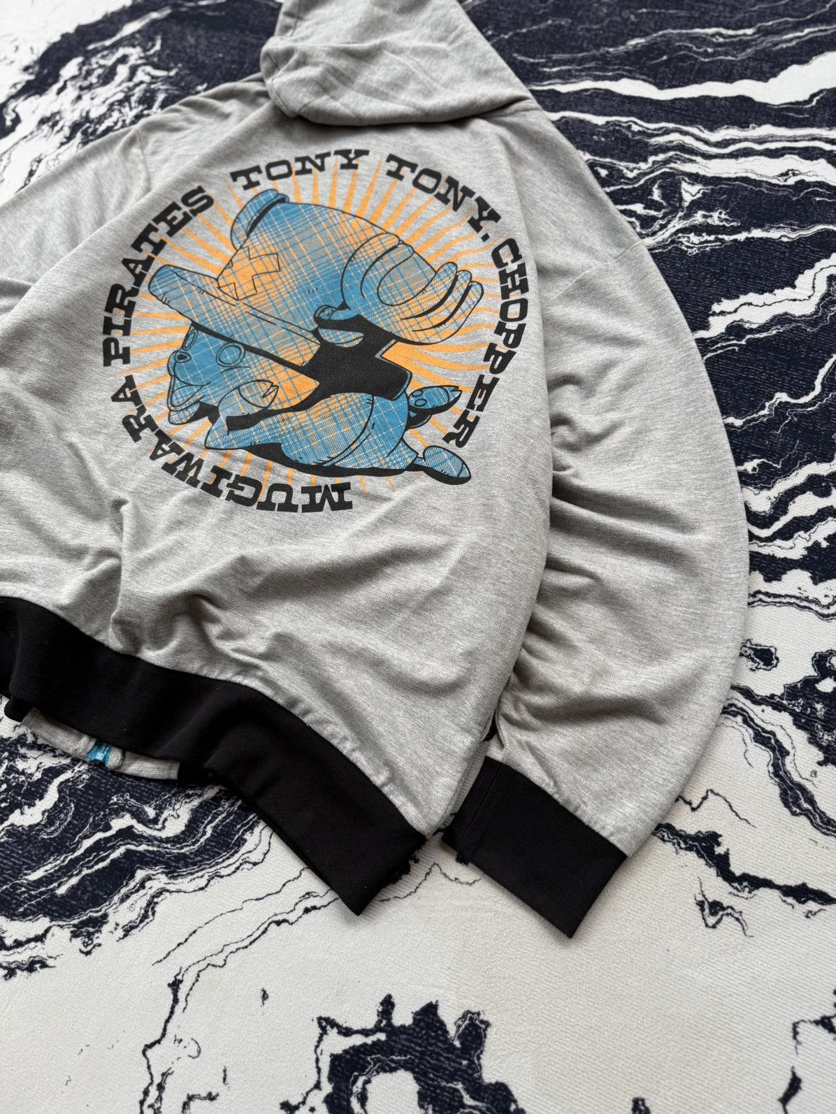 Anime × One Piece × Vintage Rimaster one piece anime ziphoodie Size US XL / EU 56 / 4 - 4 Thumbnail