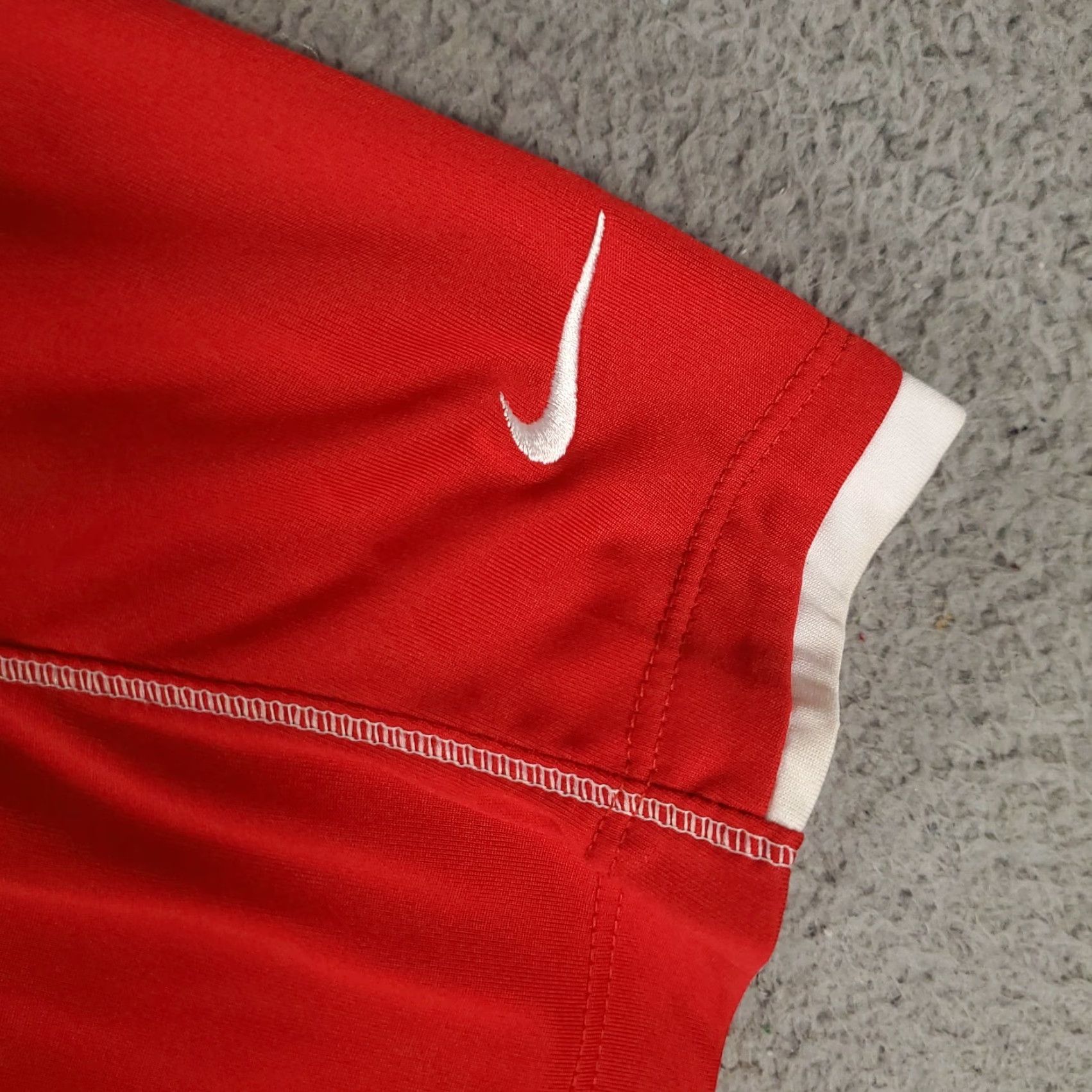 Nike Nike Polo Shirt Mens 2XL Red Swoosh Golf Casual Short Sleeve Size US XXL / EU 58 / 5 - 3 Thumbnail