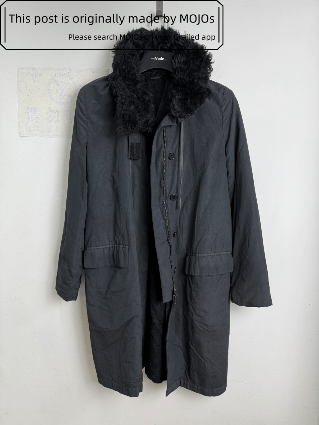 Helmut Lang Sz 40 Helmut Lang 99AW Fur Neck Parkas mojos16441215 Size US M / EU 48-50 / 2 - 3 Thumbnail