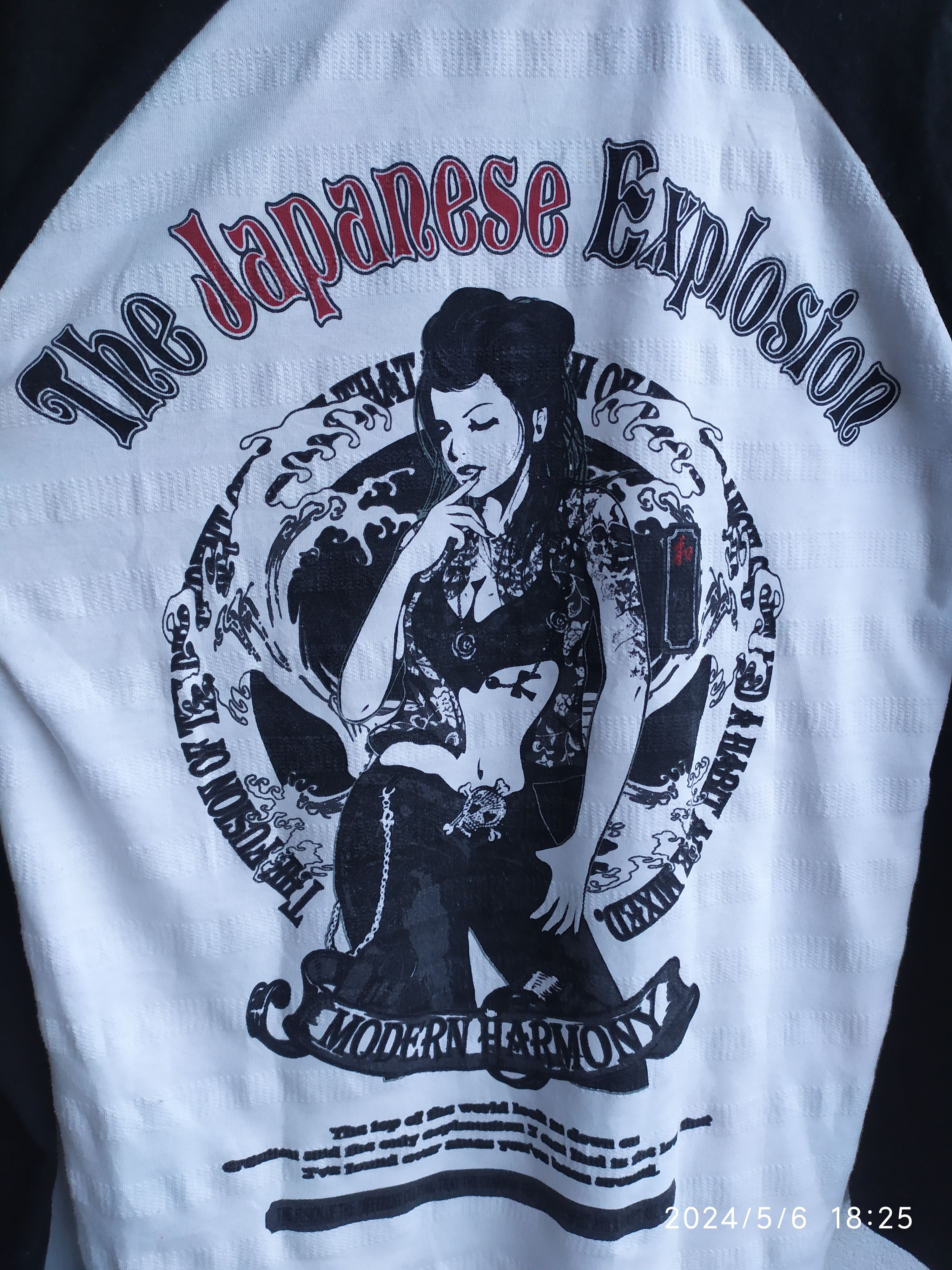 If Six Was Nine × Japanese Brand × Le Grande Bleu (L.G.B.) JAPANESE BULLET NOISE LONG SLEEVE Size US M / EU 48-50 / 2 - 4 Thumbnail