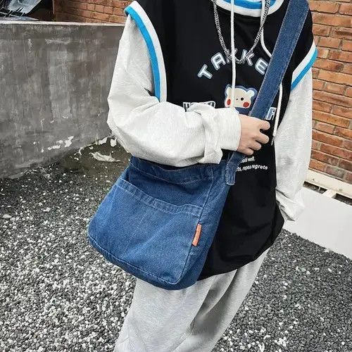 Crash Vancouver Denim Shoulder Bag Size ONE SIZE - 2 Thumbnail