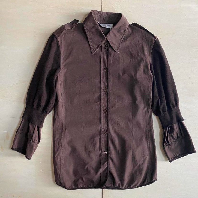 Yves Saint Laurent Yves Saint Laurent Rive Gauche Blouse Size S / US 4 / IT 40 - 1 Thumbnail