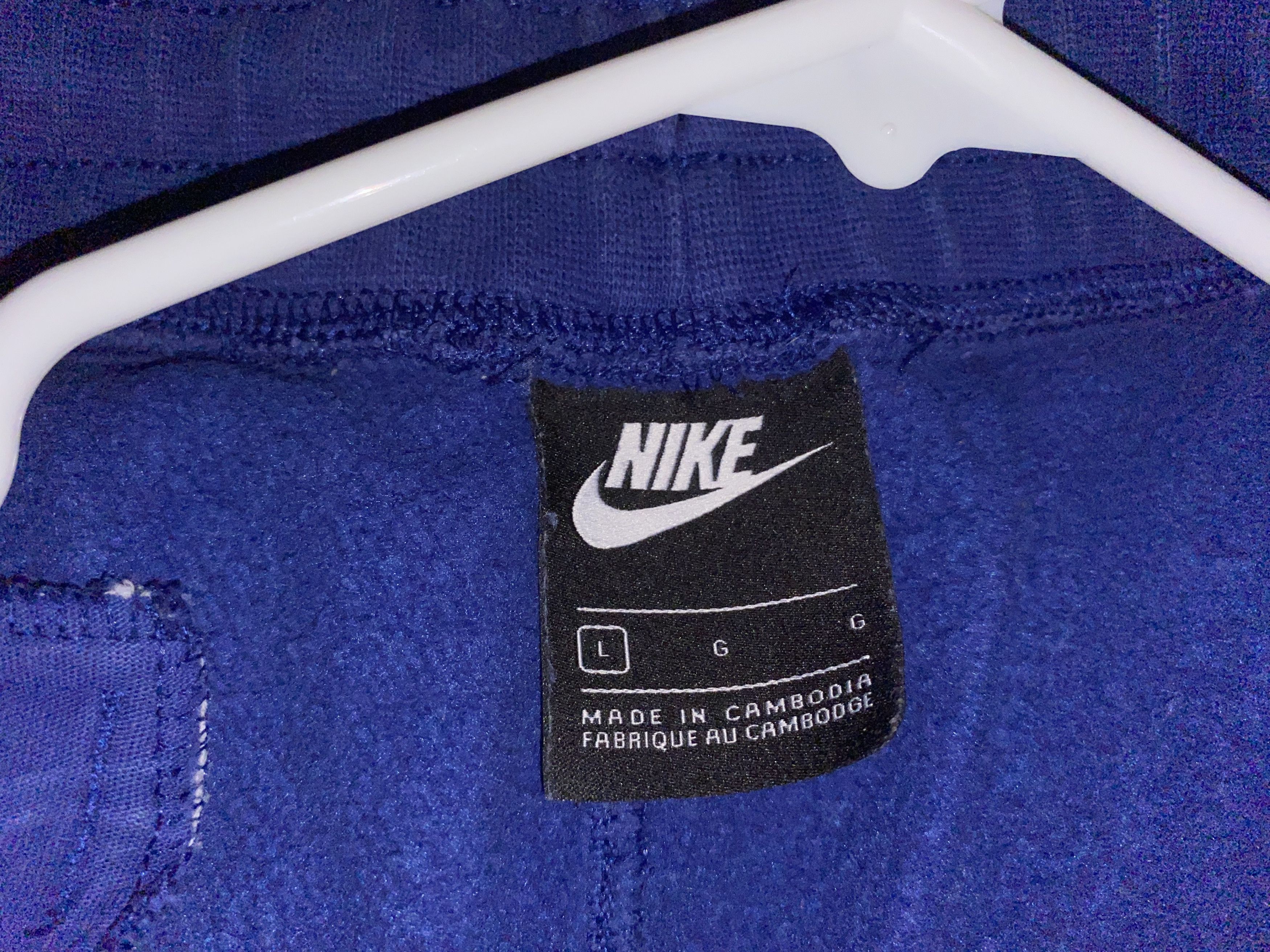 Nike Nike Air Sweatpants Sweat pants Blue white sz LARGE sports S Size US 34 / EU 50 - 9 Thumbnail