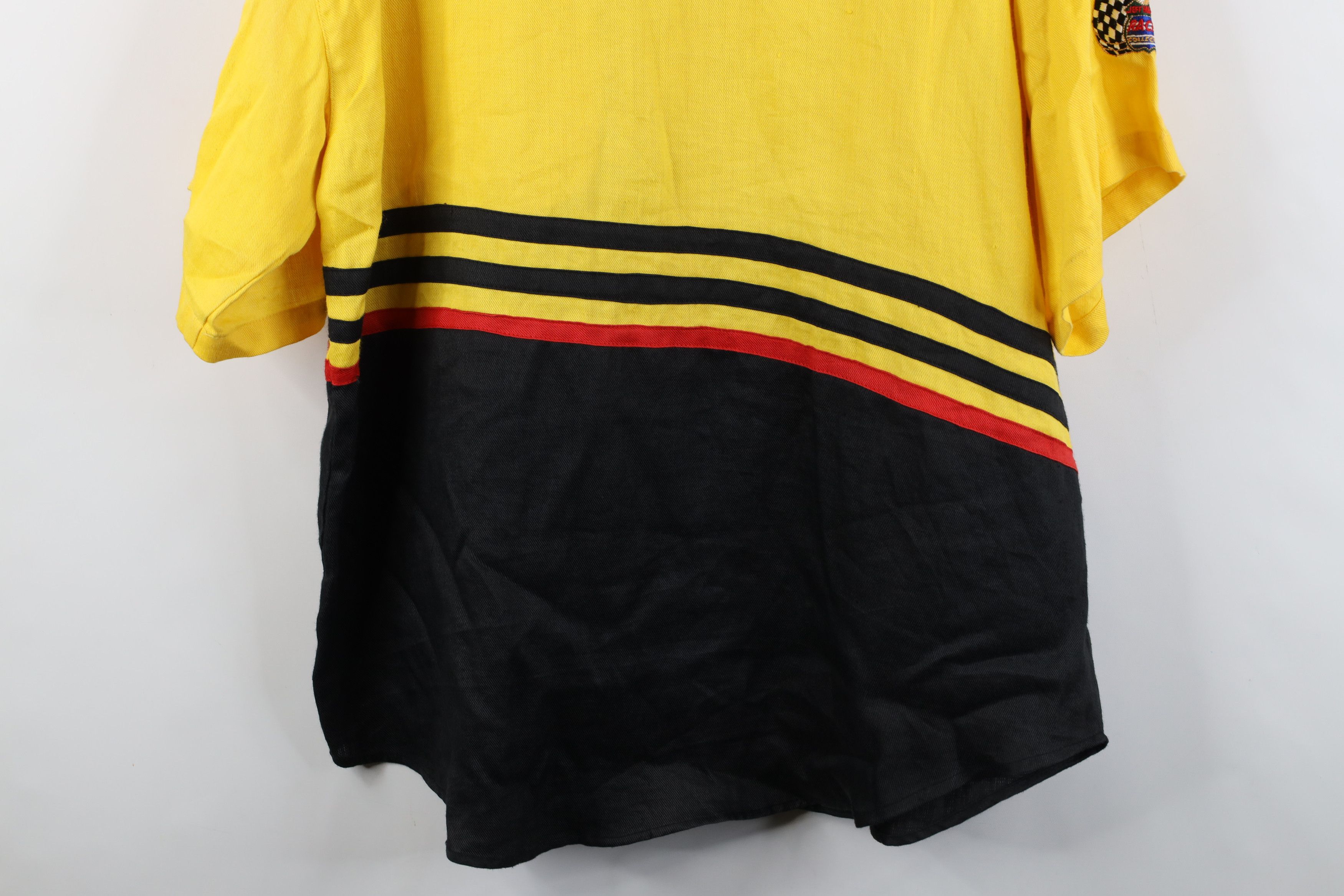 Vintage Vintage 90s NASCAR Racing Pit Crew Button Down Shirt Size US XL / EU 56 / 4 - 14 Thumbnail