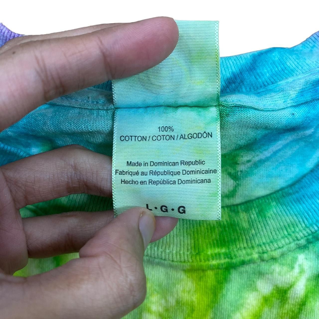 Band Tees ENOS ISANG PLANETA Feat Nakamura Tie Dye Tee Shirt Top Promo Size US L / EU 52-54 / 3 - 6 Thumbnail