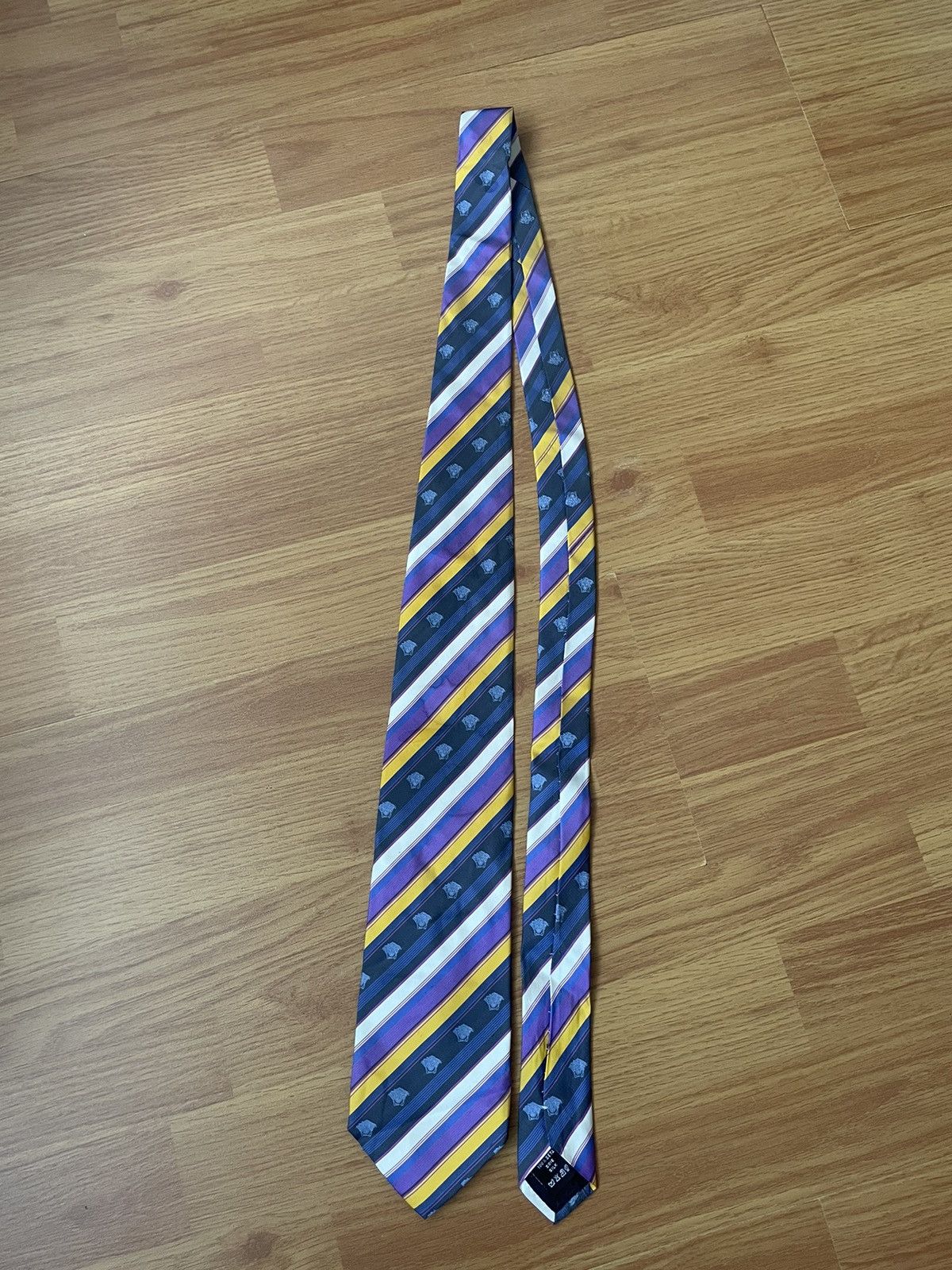 Versace × Vintage Vintage Gianni Versace Tie Size ONE SIZE - 4 Thumbnail