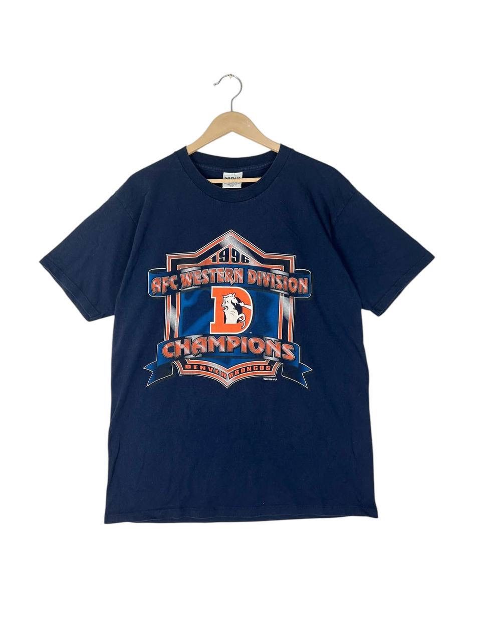 Vintage Vintage 90s Denver Broncos , AFC Western Division Champions Size US L / EU 52-54 / 3 - 1 Thumbnail