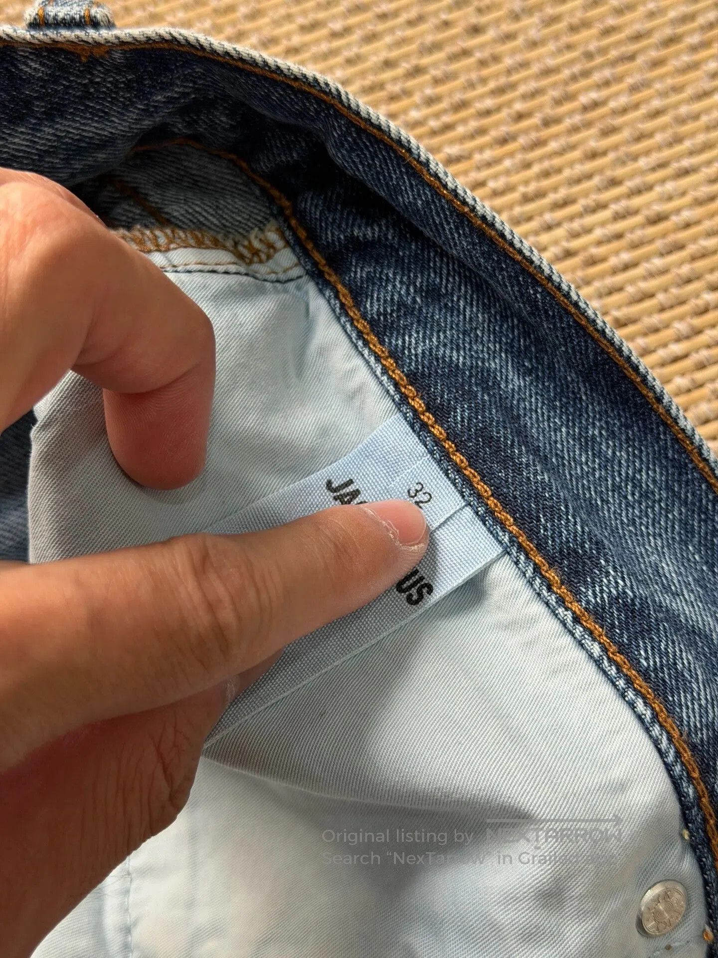Jacquemus Jacquemus Wide-Leg Denim Pants. Size US 32 / EU 48 - 6 Thumbnail