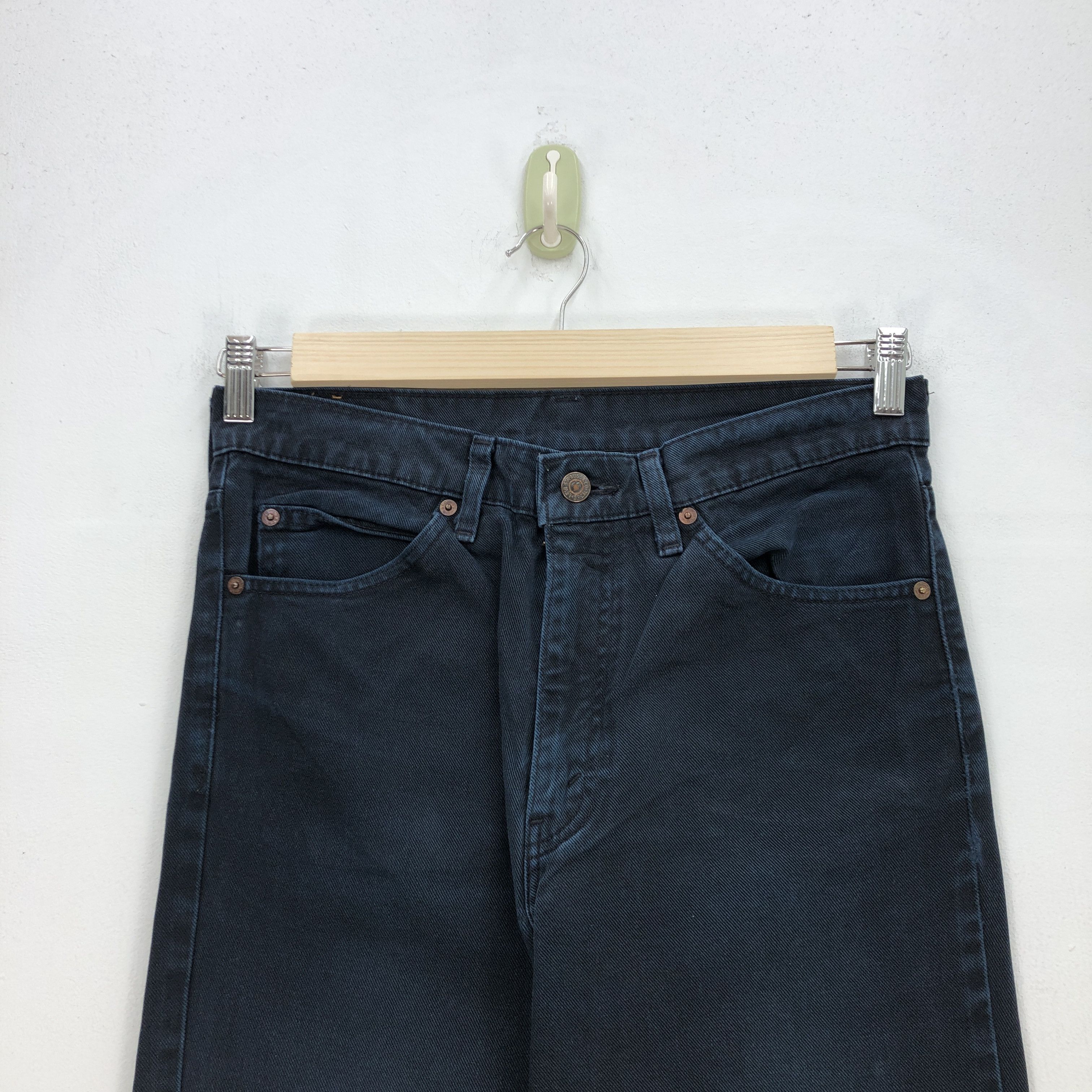 Levi's Vintage Levis Faded Black Jeans Levi's 606 Light Wash Denim Size US 30 / EU 46 - 5 Thumbnail