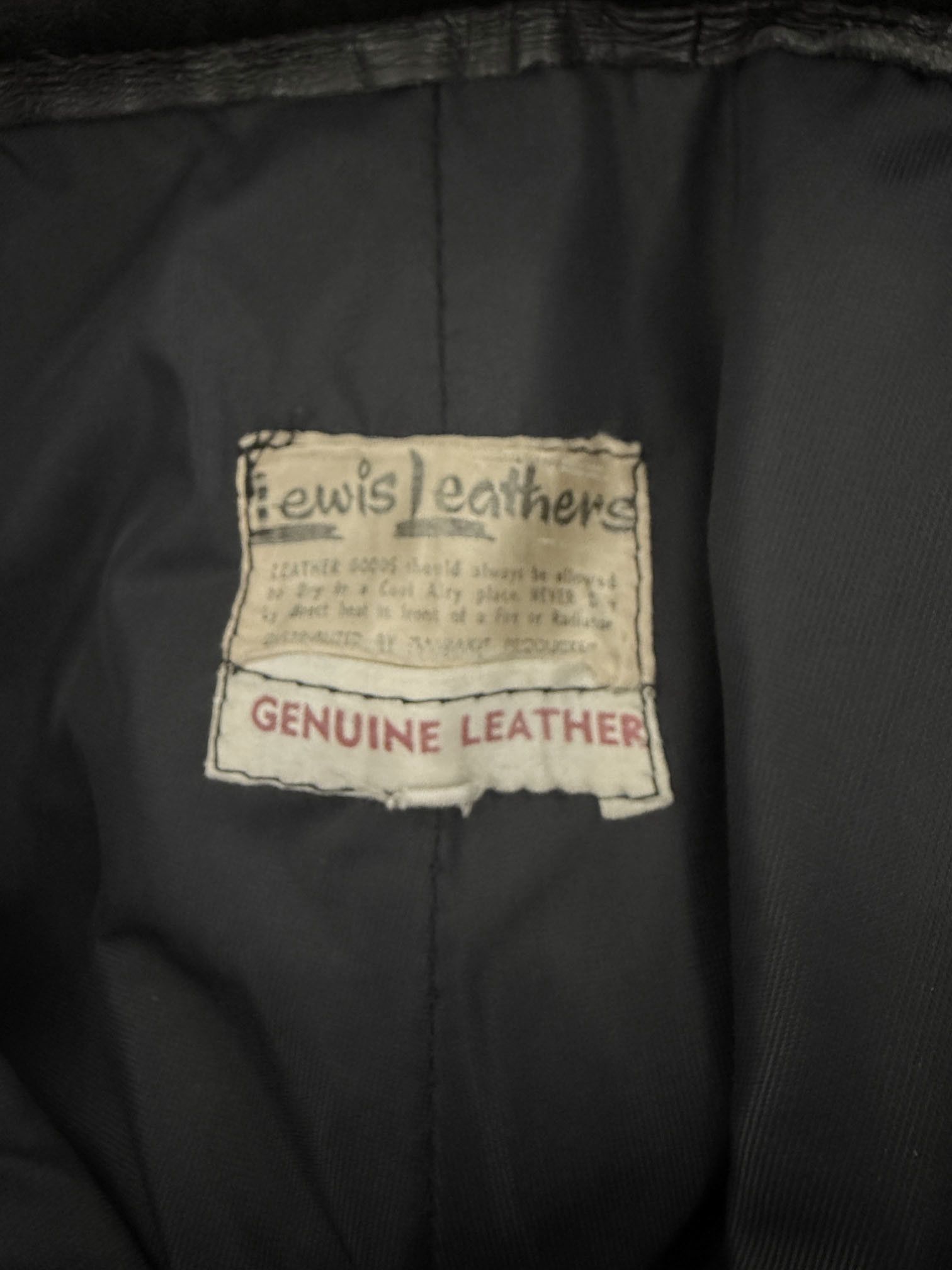 Lewis Leathers 70s Vintage Lewis leathers biker pants Size US 38 / EU 54 - 5 Thumbnail