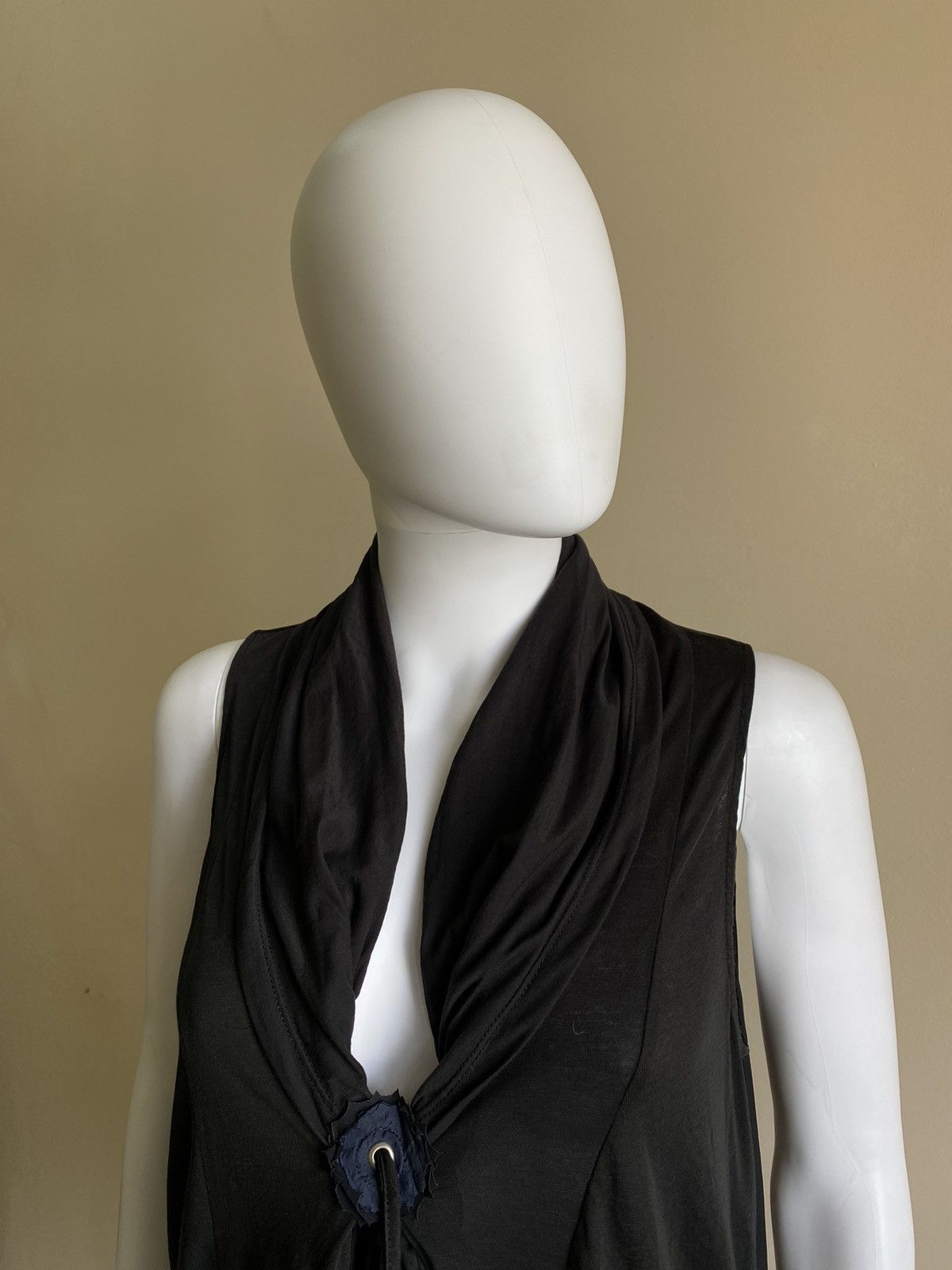 Marithe + Francois Girbaud Marithe Francois Girbaud Avant Garde Sleeveless Mini Dress Size M / US 6-8 / IT 42-44 - 6 Thumbnail